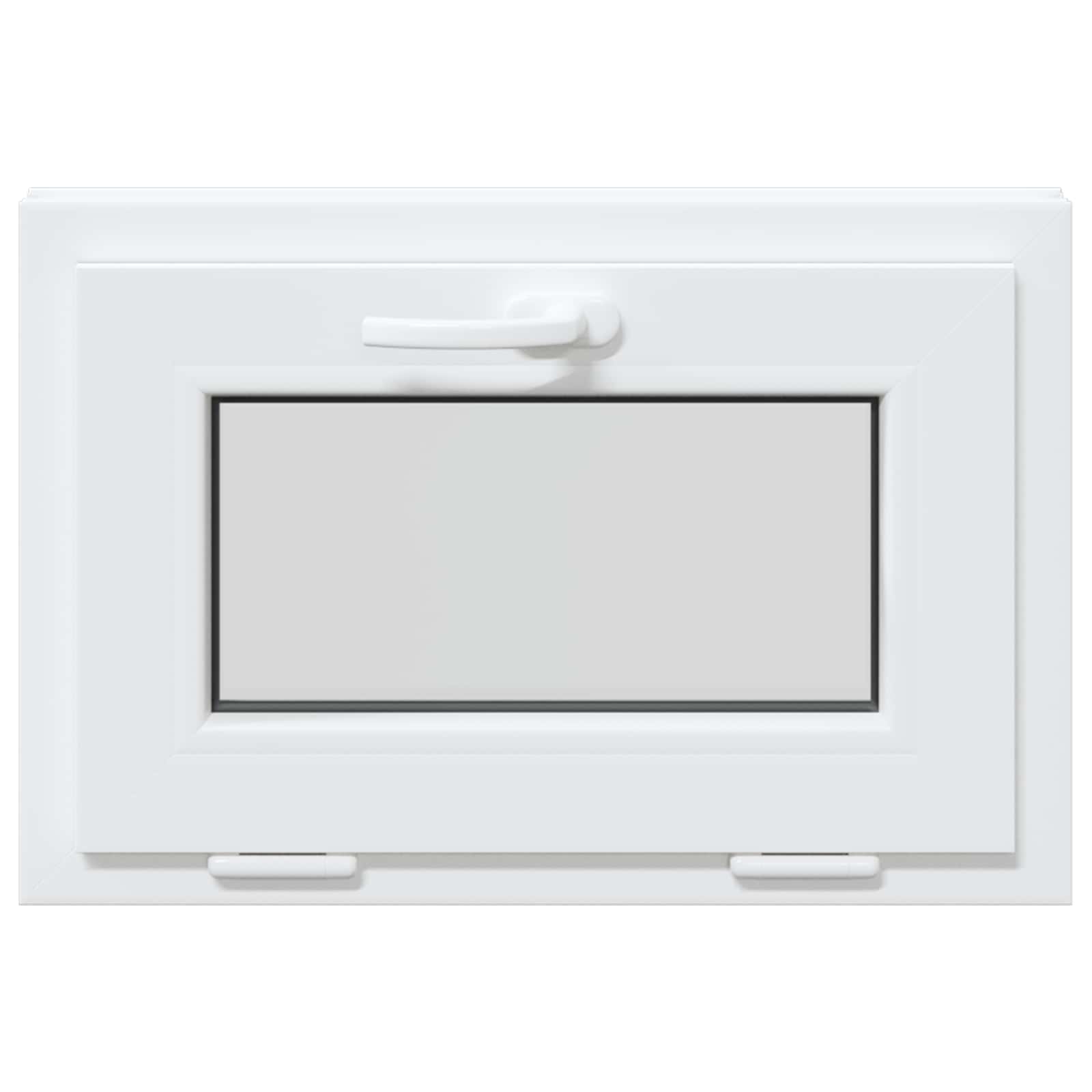 Prozor za podrum RISOR 60 x 40 cm PVC i staklo Bijela