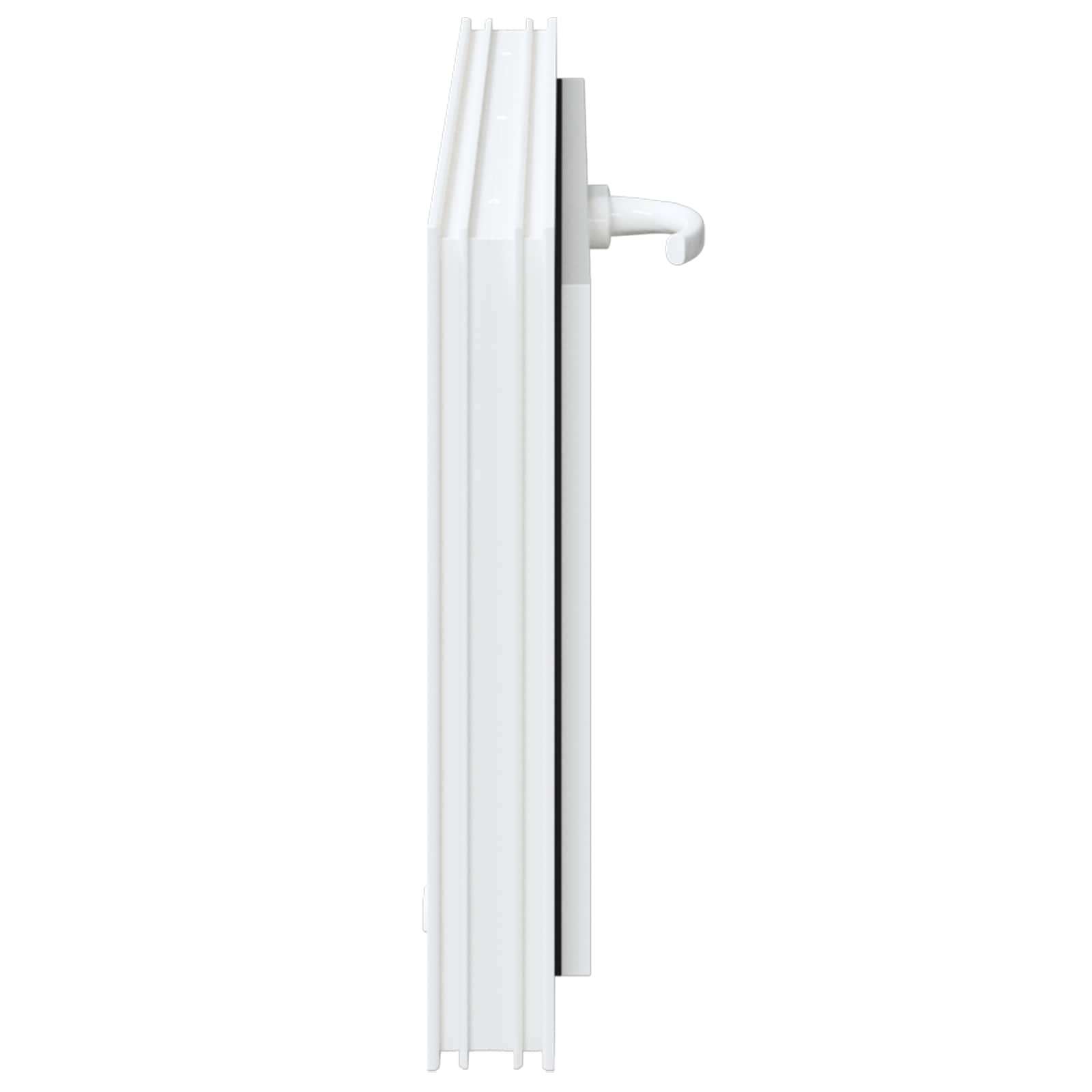 Prozor za podrum RISOR 80 x 40 cm PVC i staklo Bijela