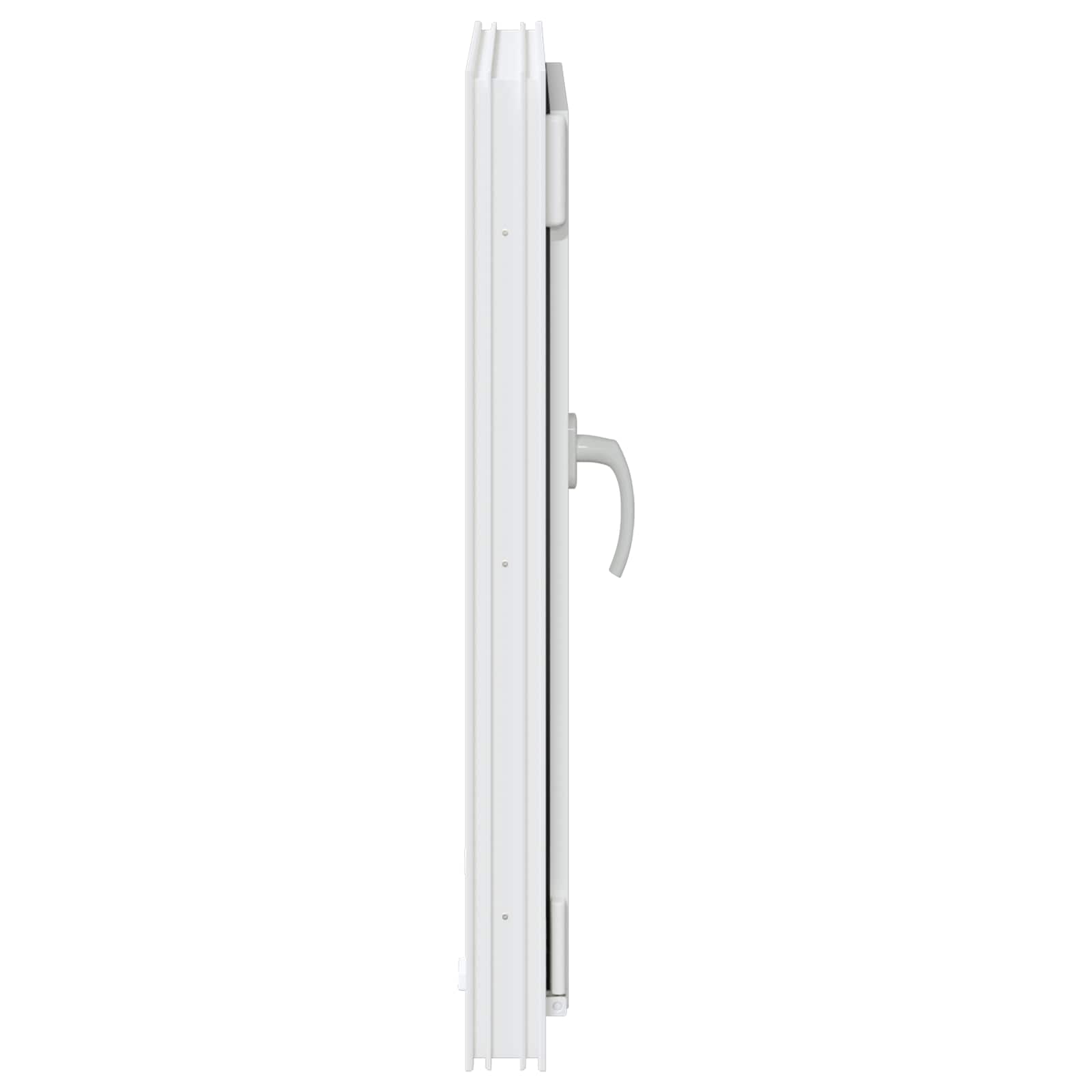 Prozor za podrum RISOR 50 x 75 cm PVC i staklo Bijela