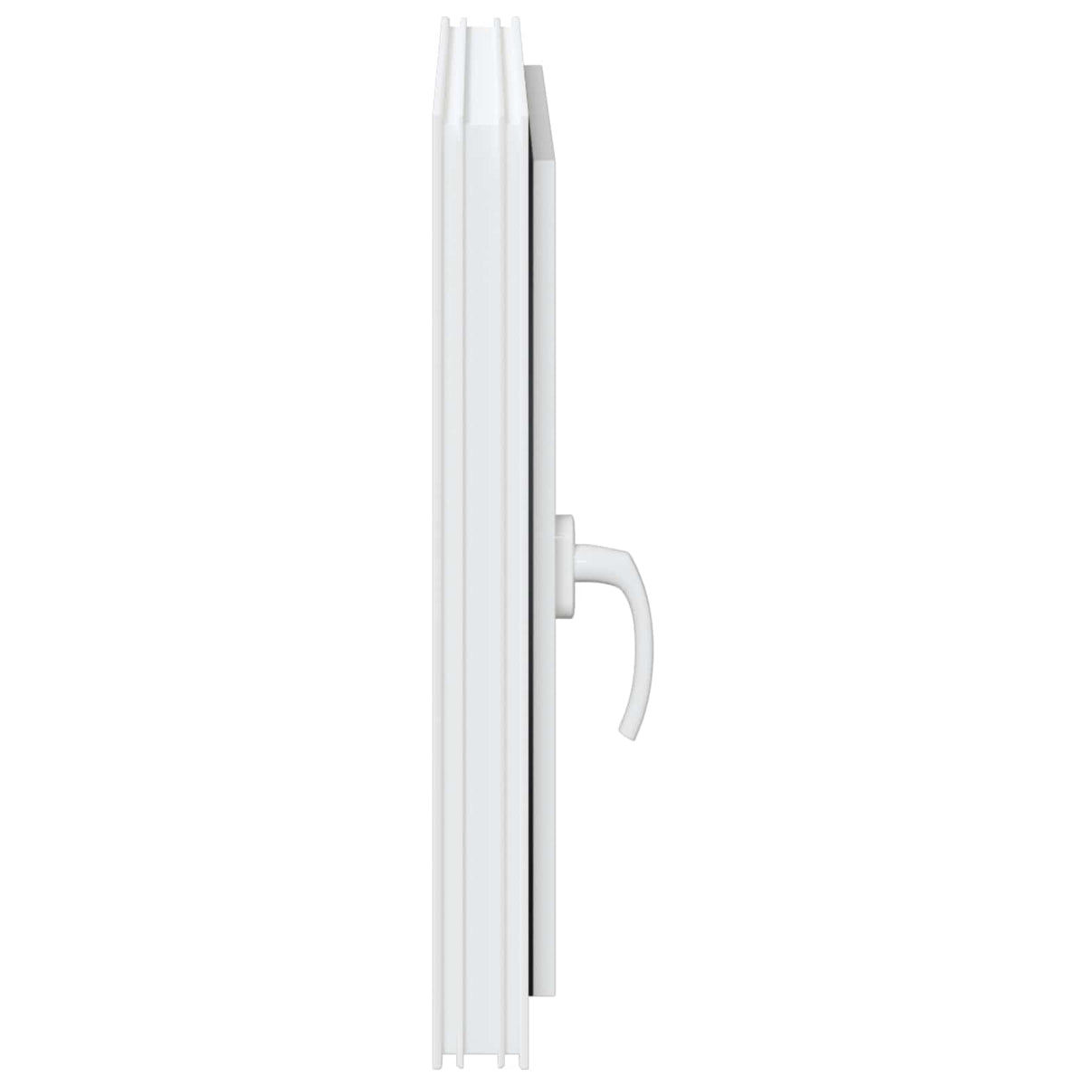 Prozor za podrum RISOR 60 x 60 cm PVC i staklo Bijela