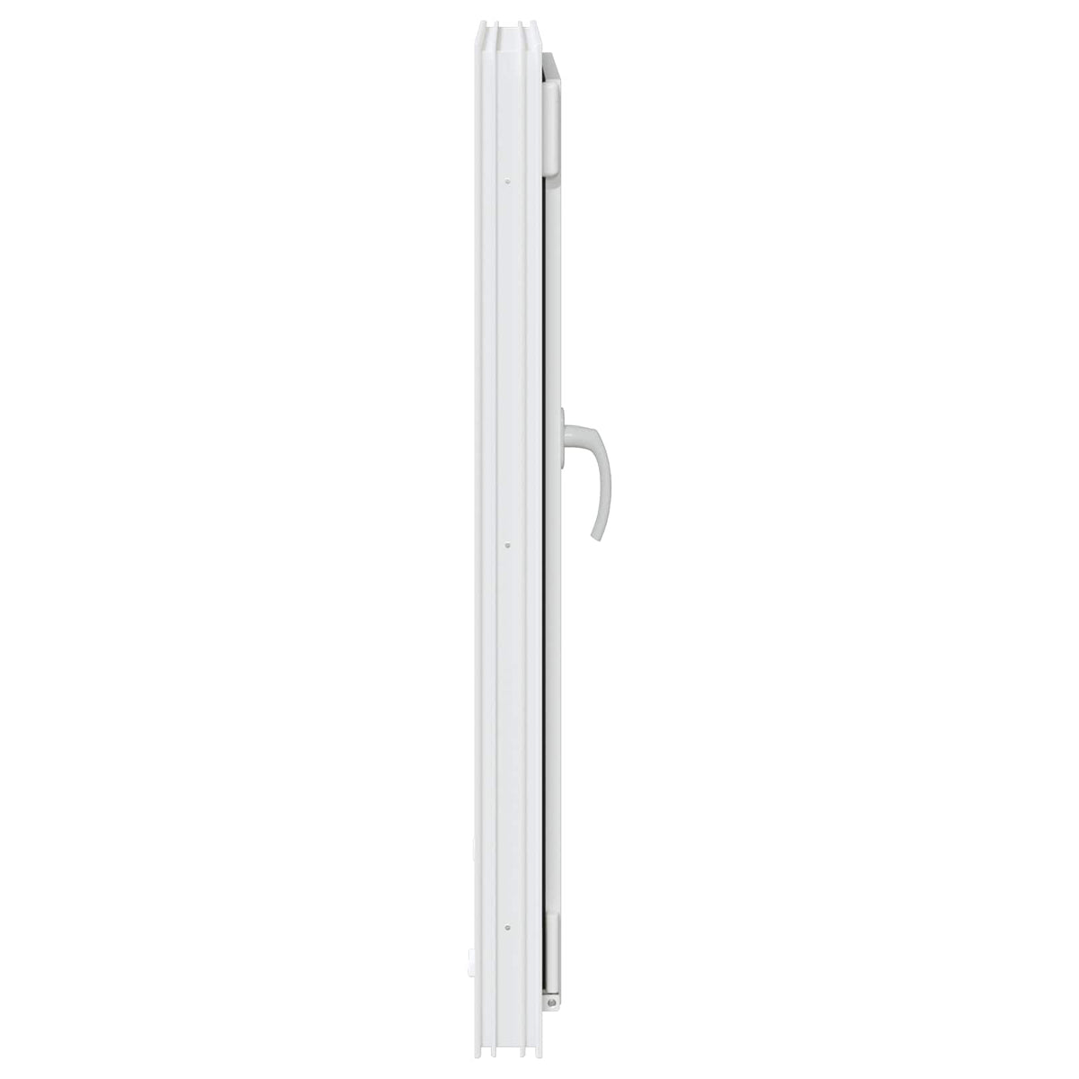 Prozor za podrum RISOR 60 x 80 cm PVC i staklo Bijela