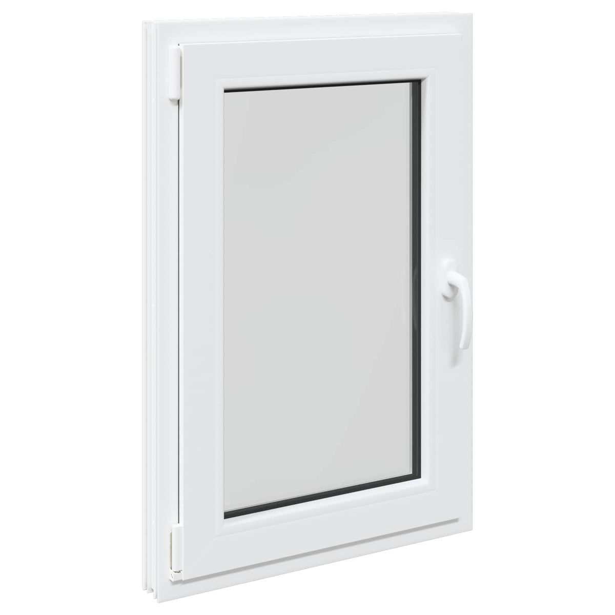 Prozor za podrum RISOR 60 x 90 cm PVC i staklo Bijela