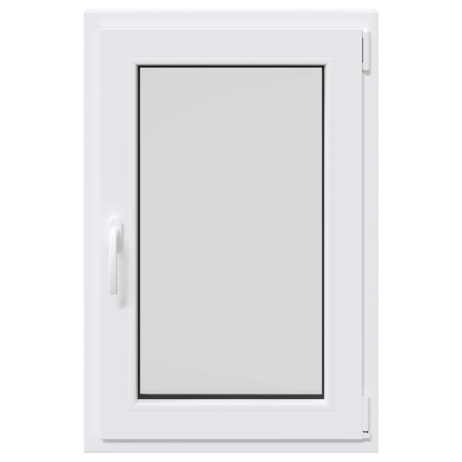 Prozor za podrum RISOR 60 x 100 cm PVC i staklo Bijela