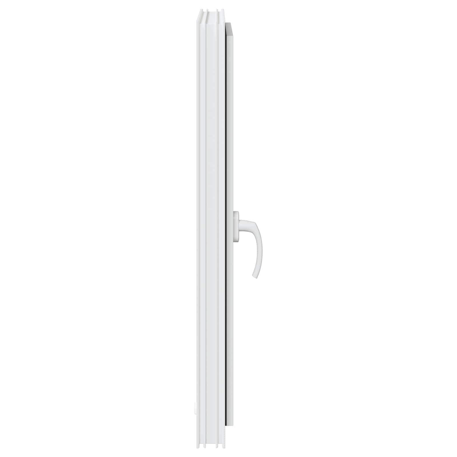 Prozor za podrum RISOR 60 x 100 cm PVC i staklo Bijela