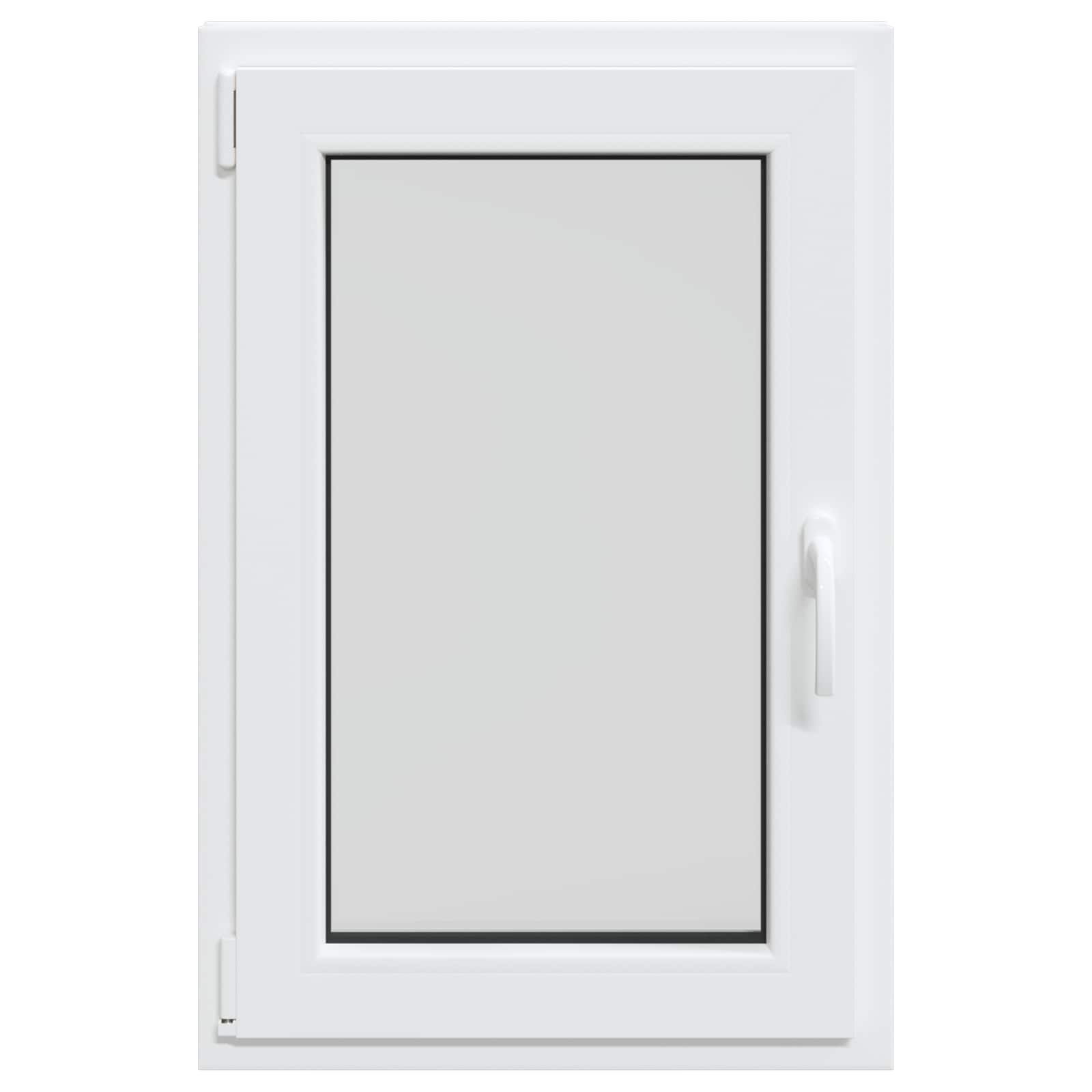 Prozor za podrum RISOR 60 x 100 cm PVC i staklo Bijela