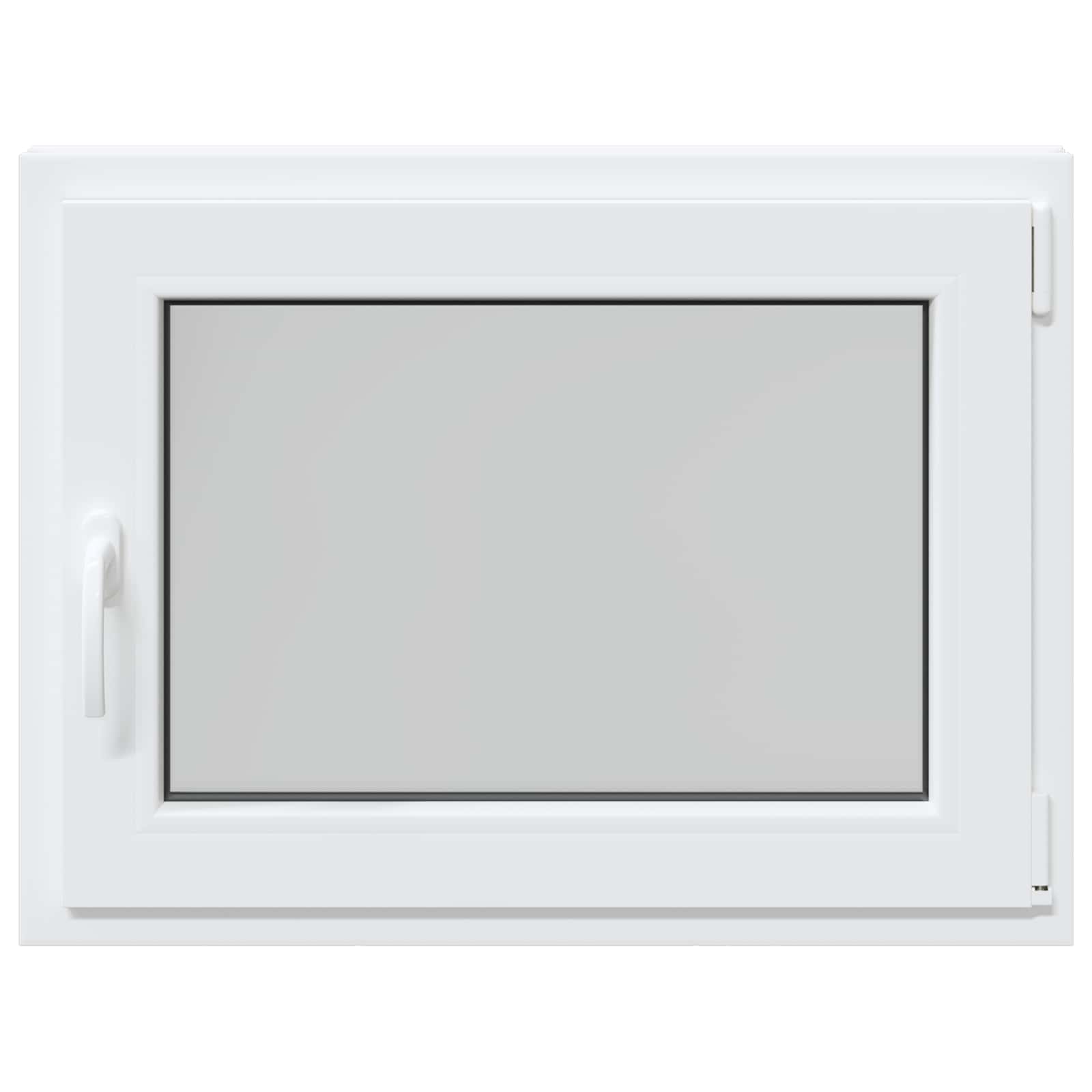 Prozor za podrum RISOR 80 x 70 cm PVC i staklo Bijela