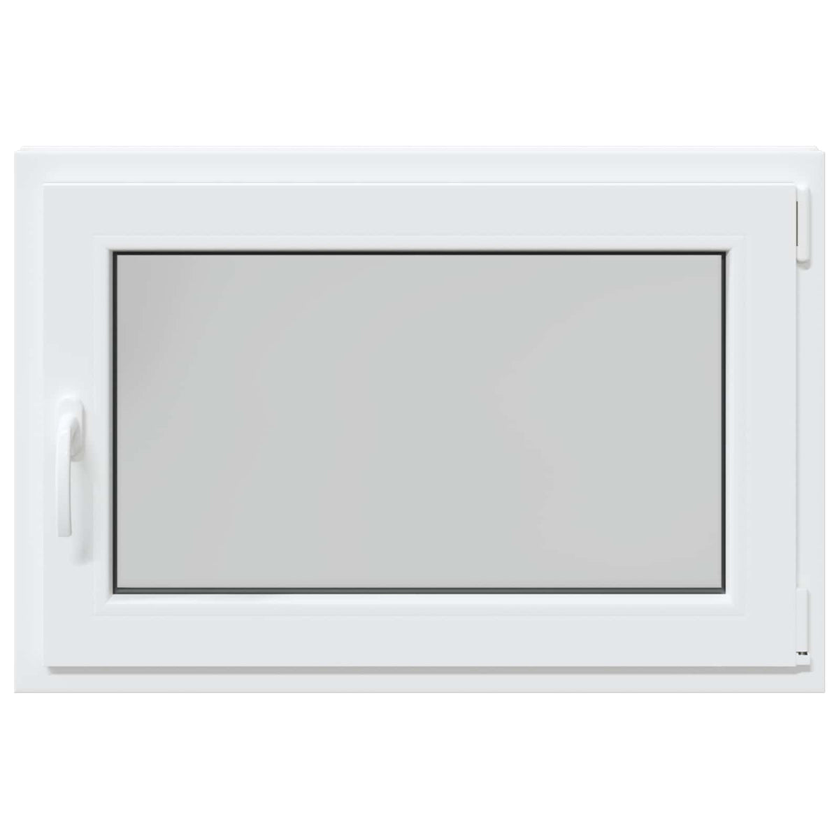 Prozor za podrum RISOR 90 x 50 cm PVC i staklo Bijela