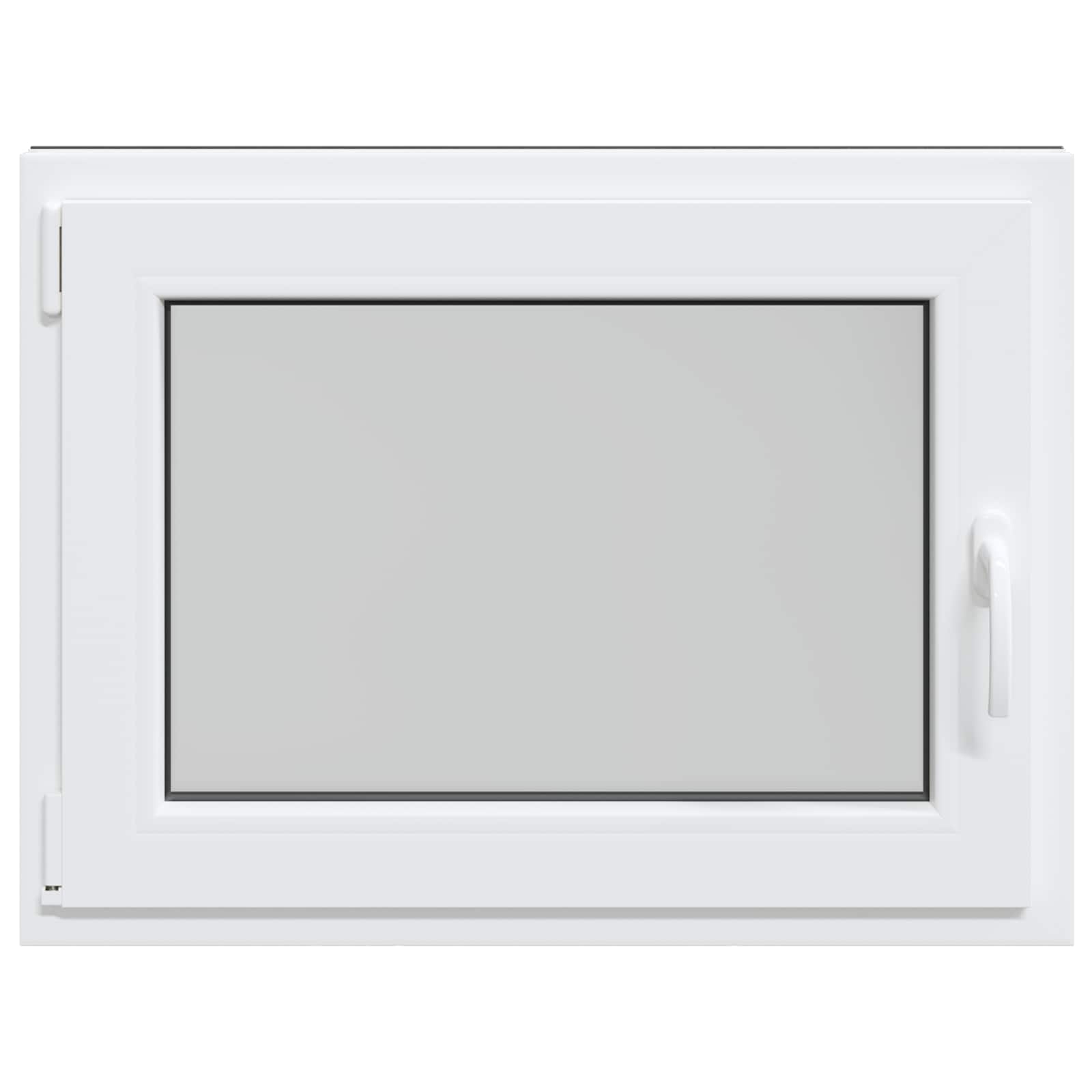 Prozor za podrum RISOR 90 x 60 cm PVC i staklo Bijela