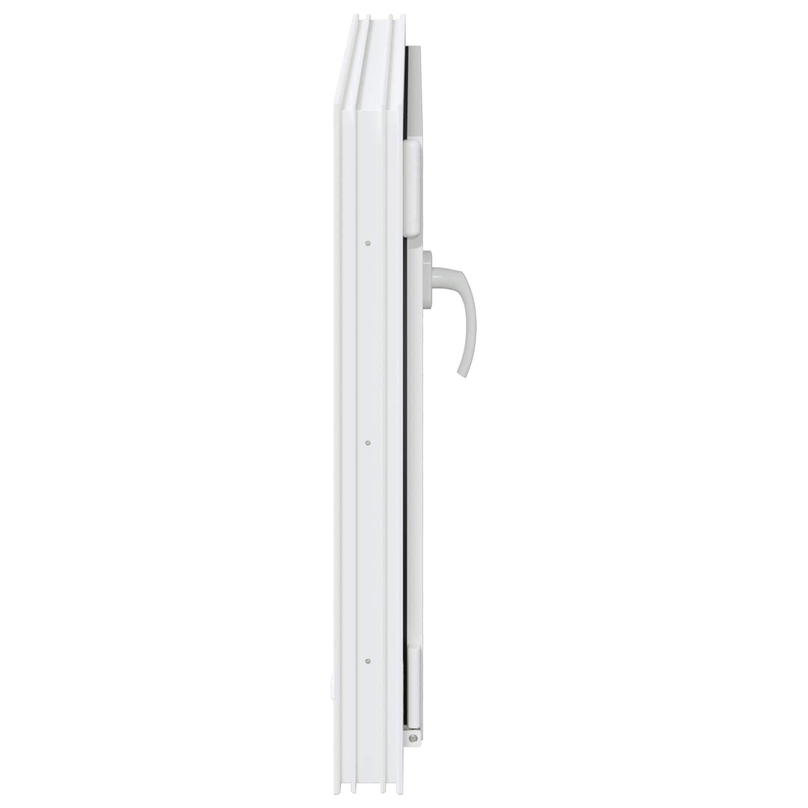 Prozor za podrum RISOR 90 x 60 cm PVC i staklo Bijela