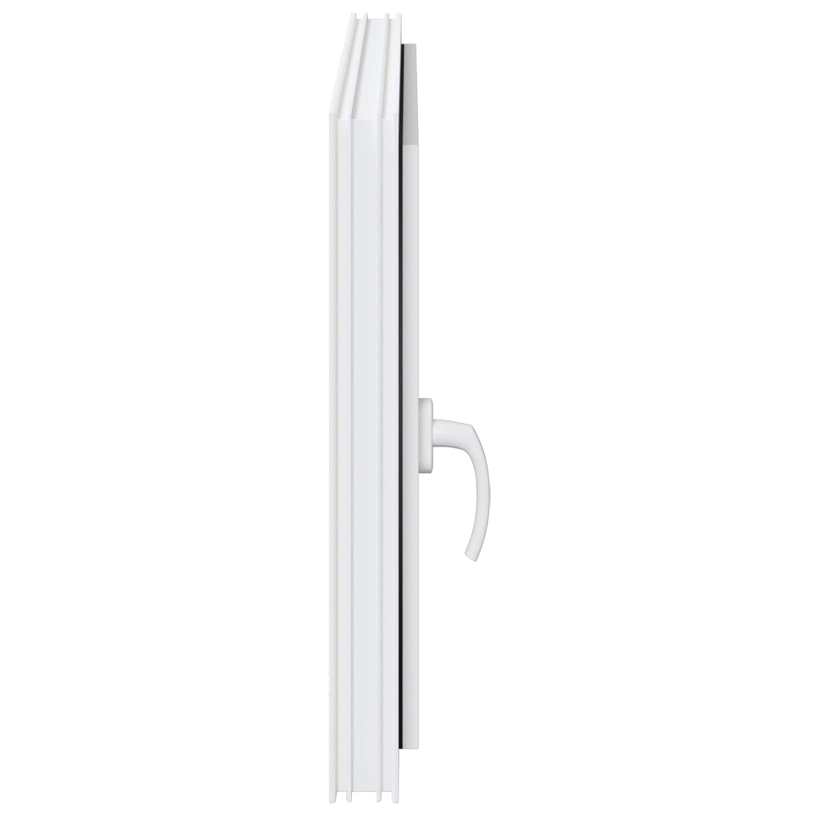 Prozor za podrum RISOR 90 x 70 cm PVC i staklo Bijela