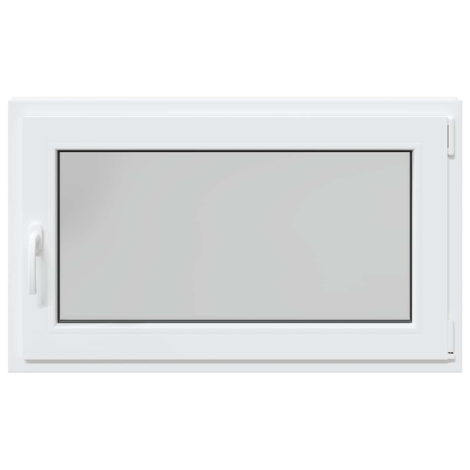 Prozor za podrum RISOR 100 x 50 cm PVC i staklo Bijela