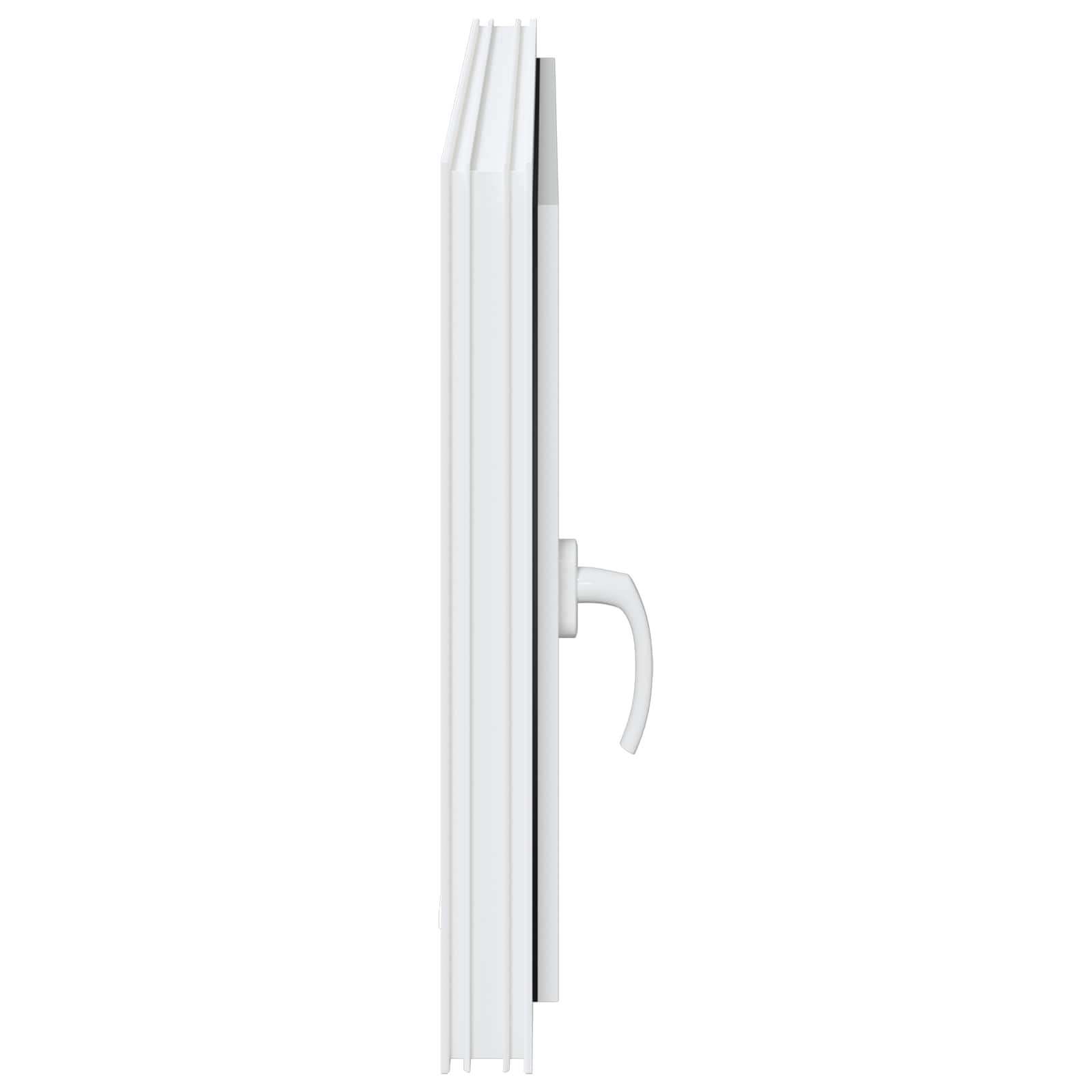 Prozor za podrum RISOR 100 x 50 cm PVC i staklo Bijela