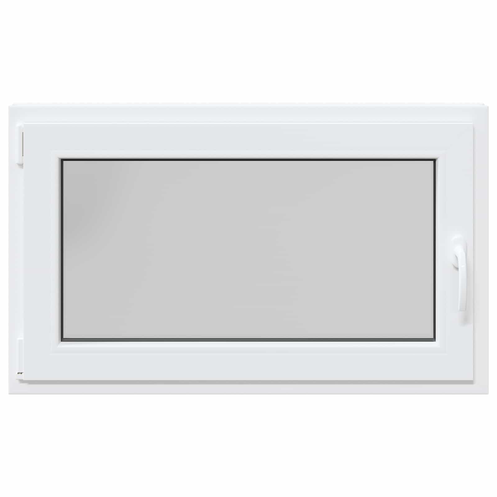 Prozor za podrum RISOR 100 x 60 cm PVC i staklo Bijela