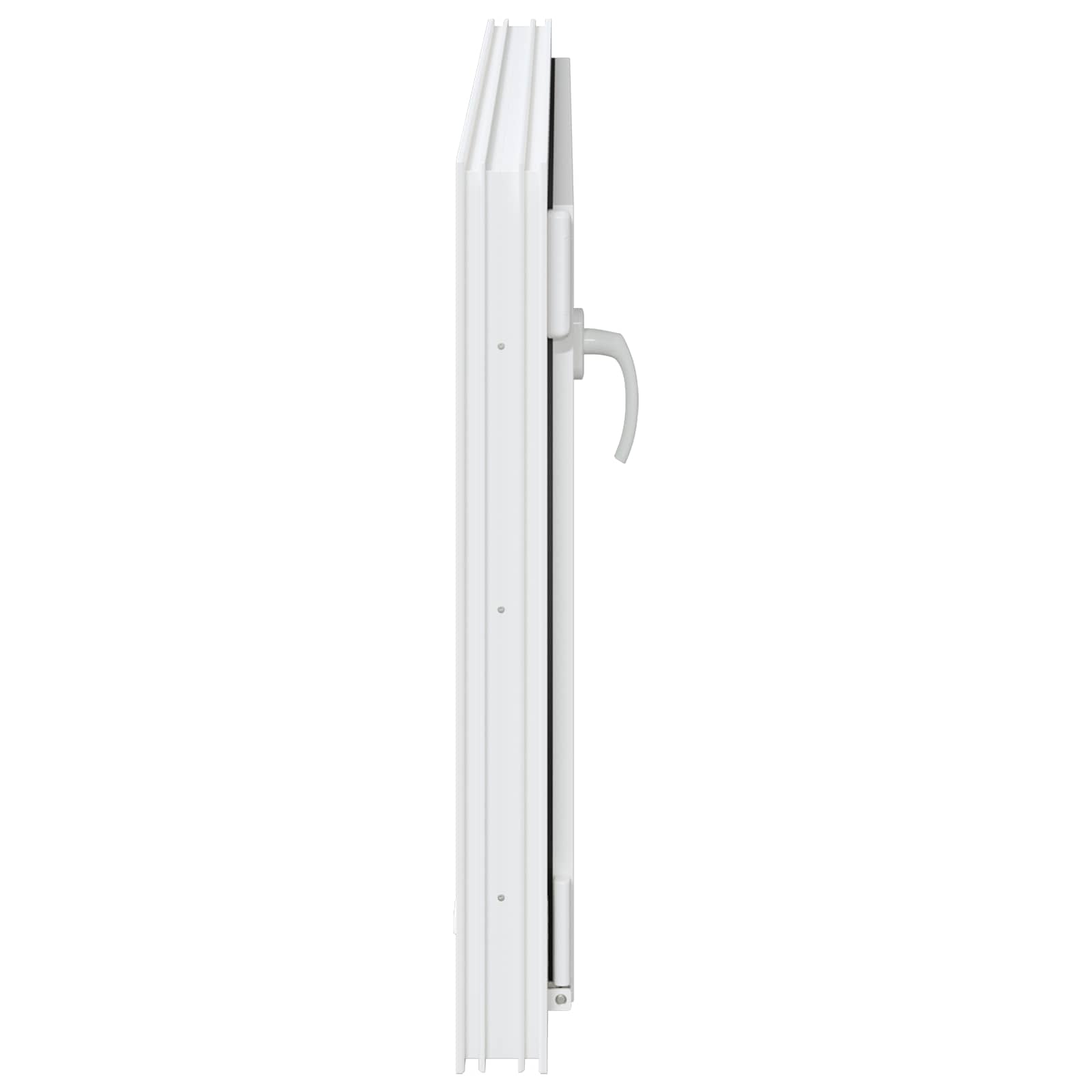 Prozor za podrum RISOR 100 x 70 cm PVC i staklo Bijela