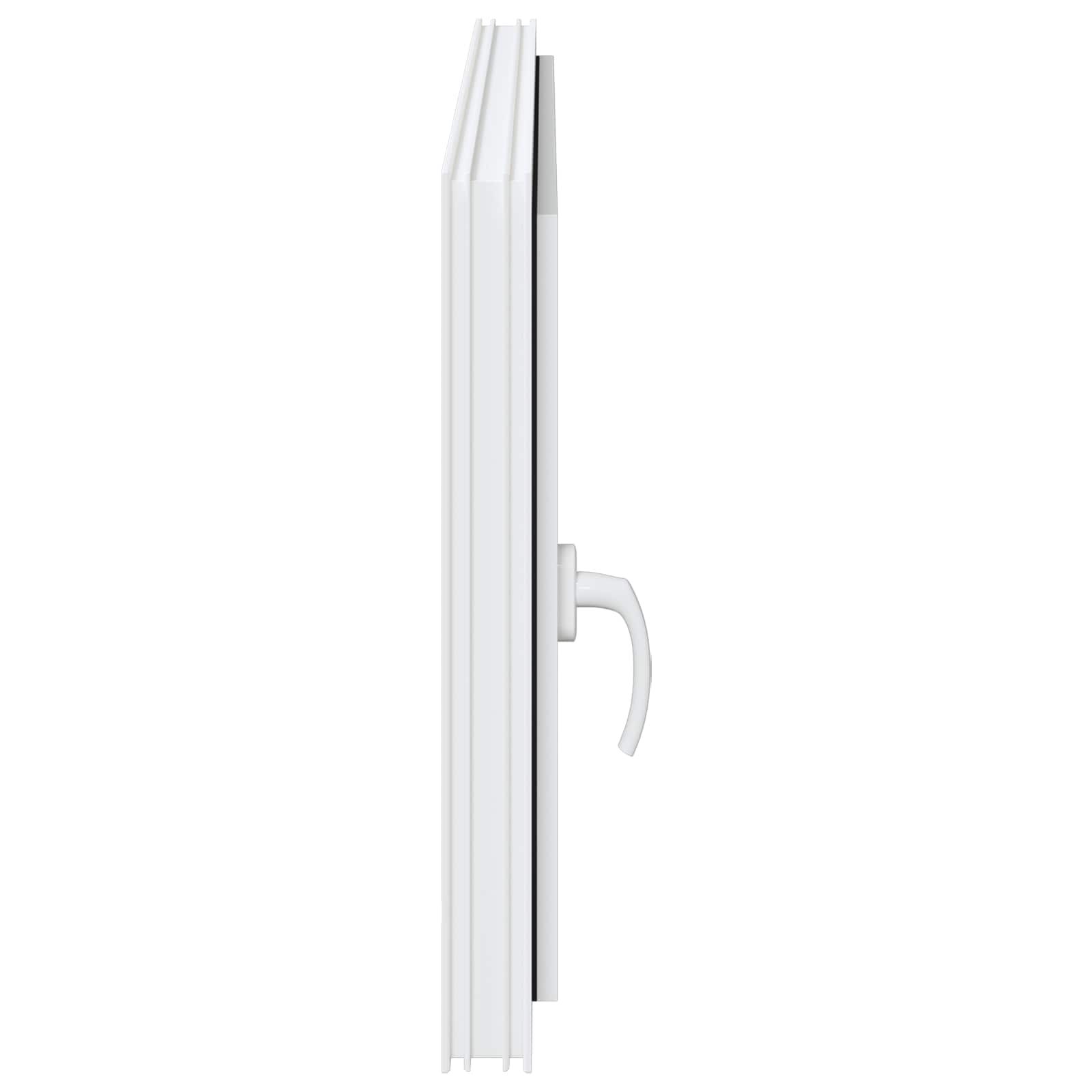 Prozor za podrum RISOR 110 x 50 cm PVC i staklo Bijela