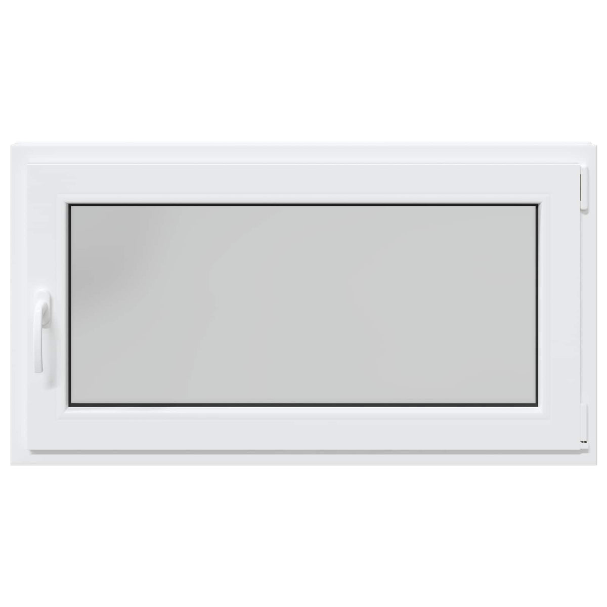 Prozor za podrum RISOR 110 x 60 cm PVC i staklo Bijela