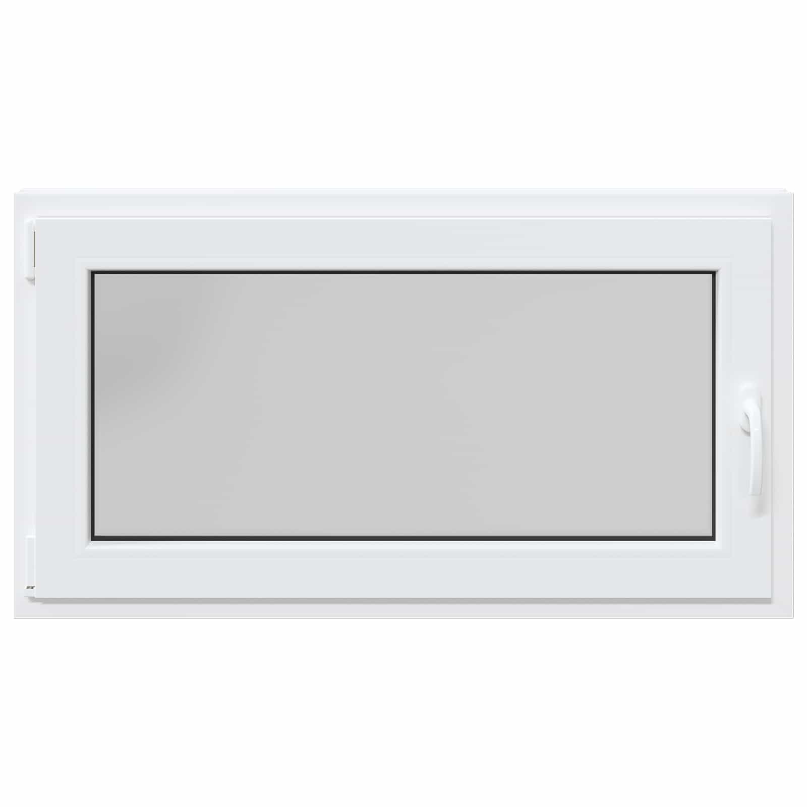Prozor za podrum RISOR 110 x 60 cm PVC i staklo Bijela
