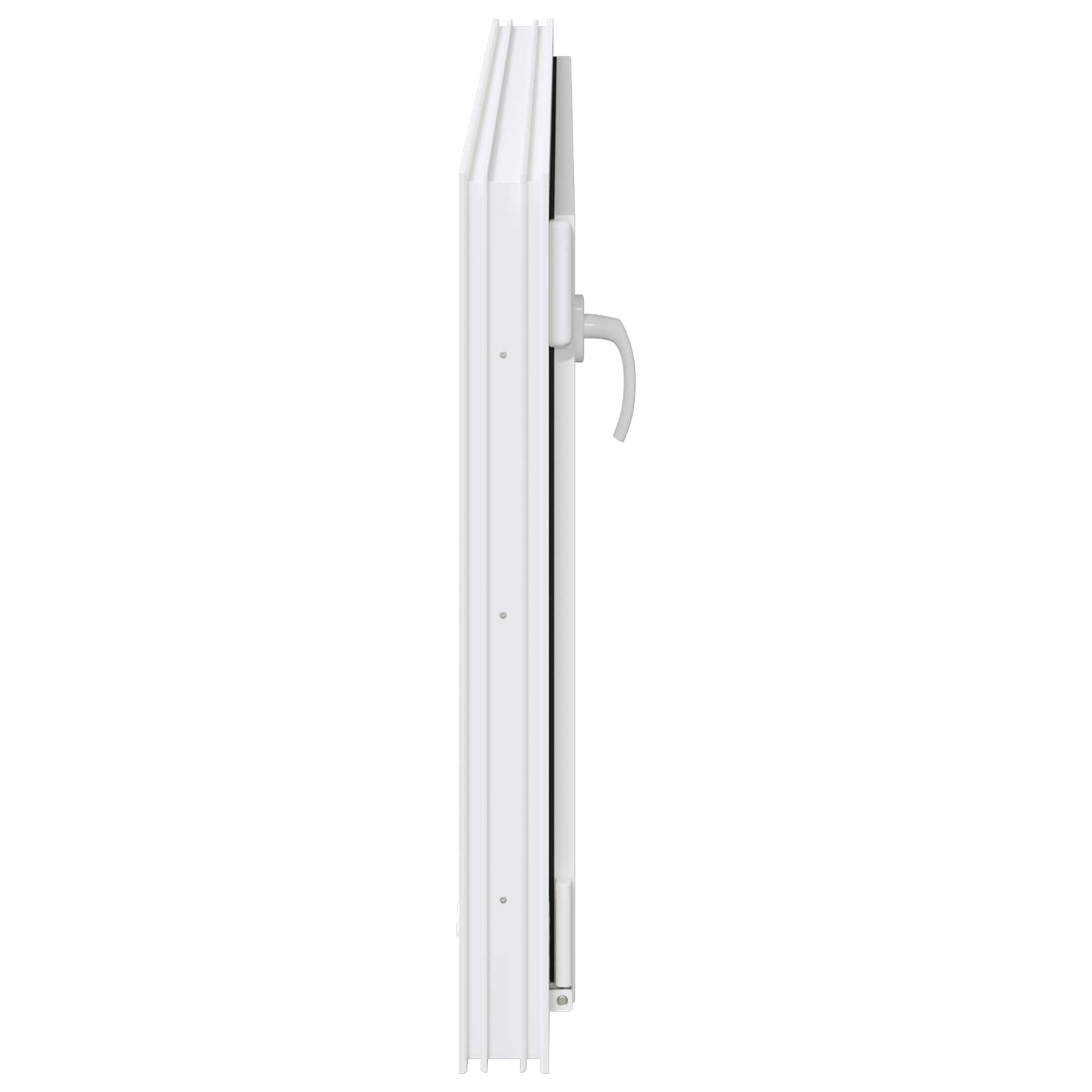 Prozor za podrum RISOR 110 x 60 cm PVC i staklo Bijela