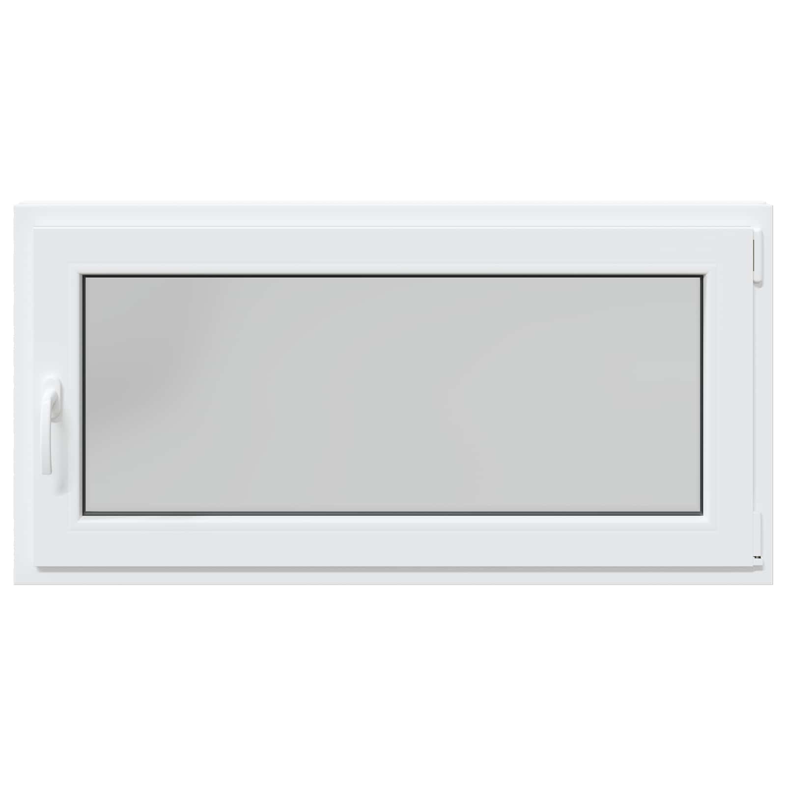 Prozor za podrum RISOR 120 x 60 cm PVC i staklo Bijela