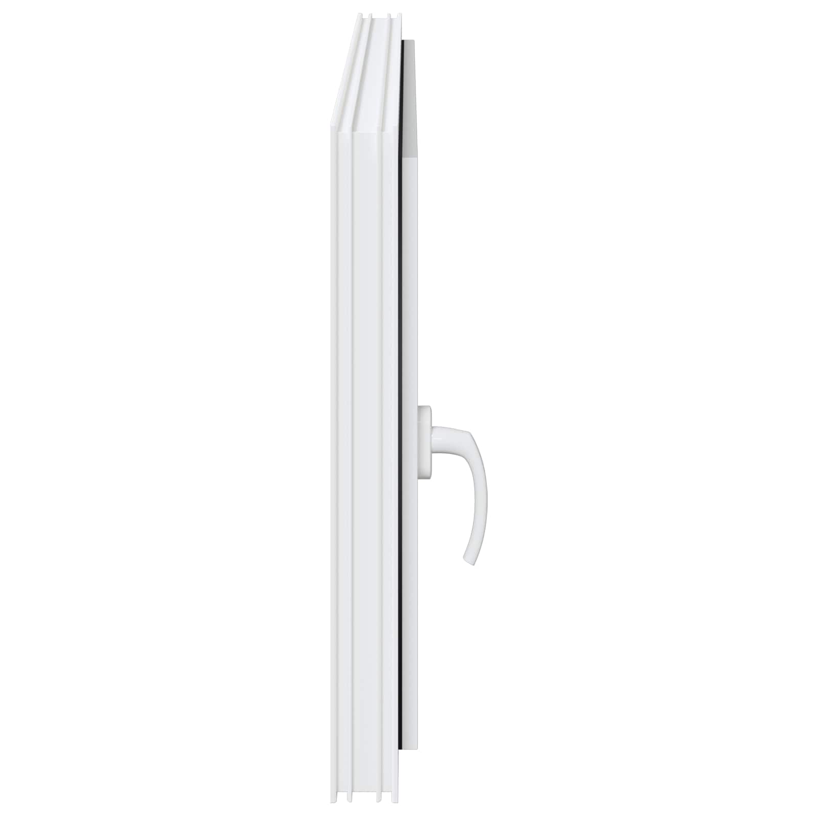 Prozor za podrum RISOR 120 x 60 cm PVC i staklo Bijela