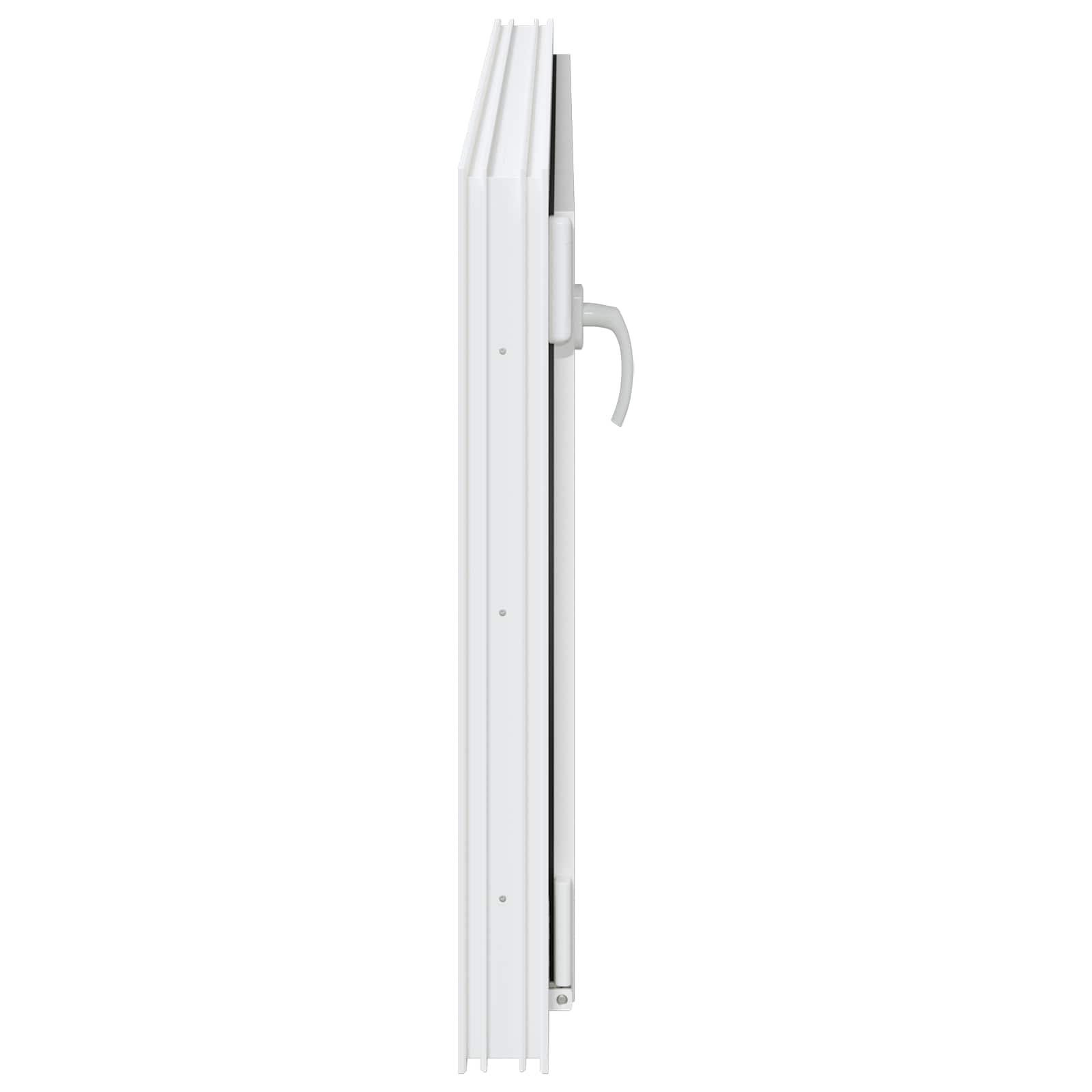 Prozor za podrum RISOR 120 x 60 cm PVC i staklo Bijela