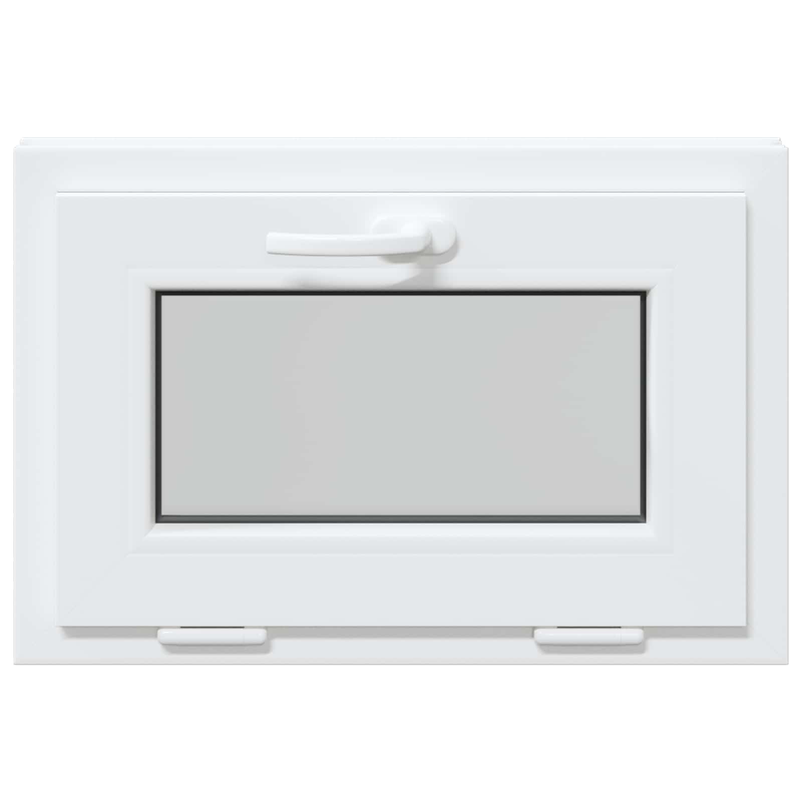 Prozor za podrum RISOR 60 x 40 cm PVC i staklo Bijela