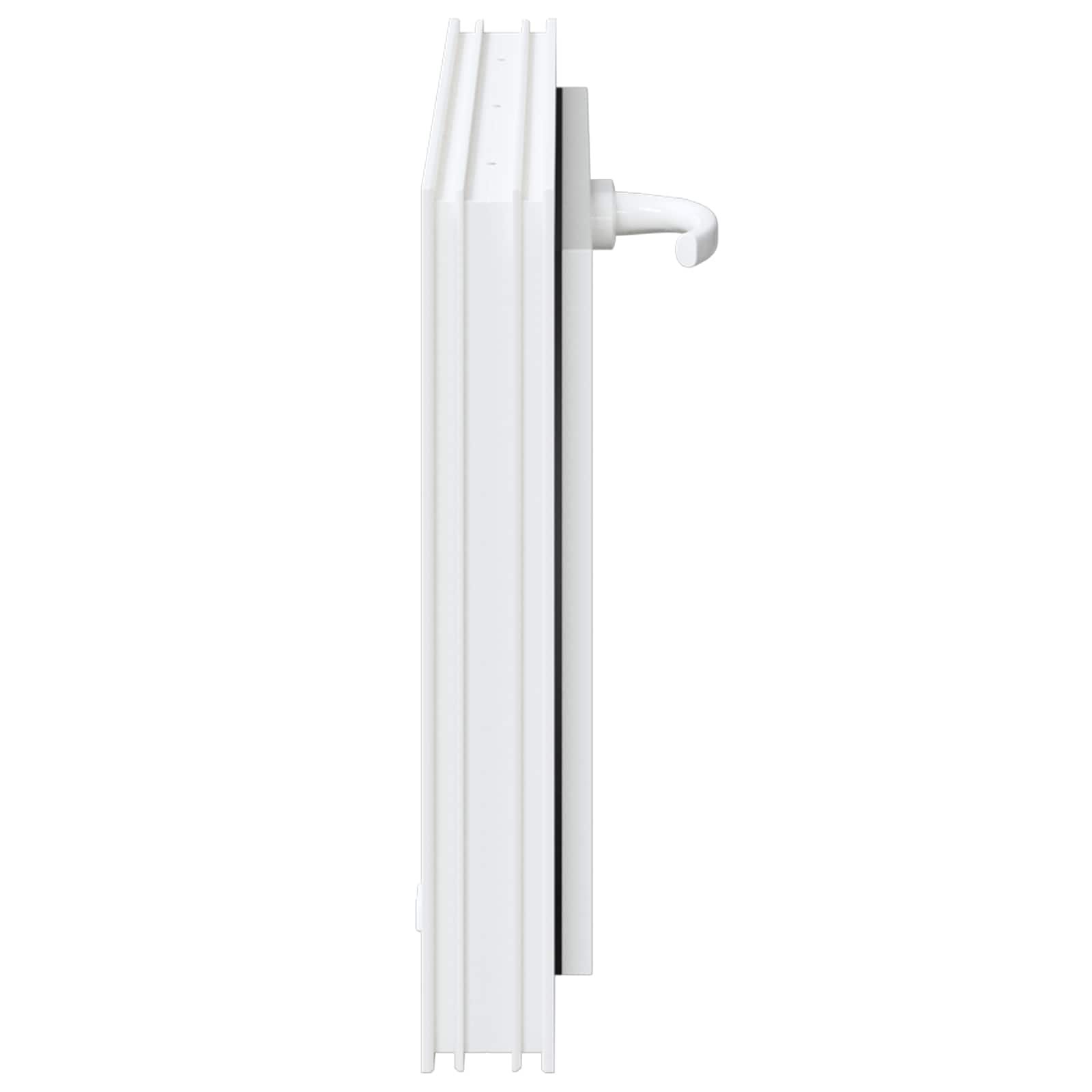 Prozor za podrum RISOR 60 x 40 cm PVC i staklo Bijela