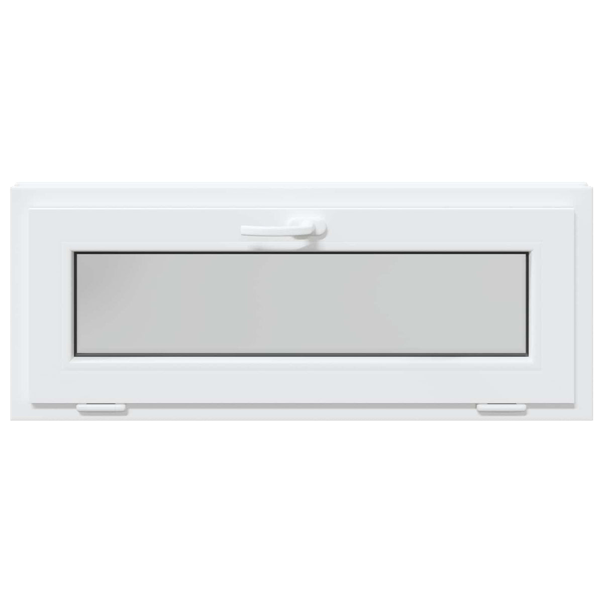Prozor za podrum RISOR 110 x 40 cm PVC i staklo Bijela