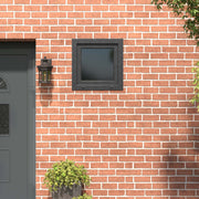 Prozor za podrum RISOR 50 x 50 cm PVC i staklo Antracit