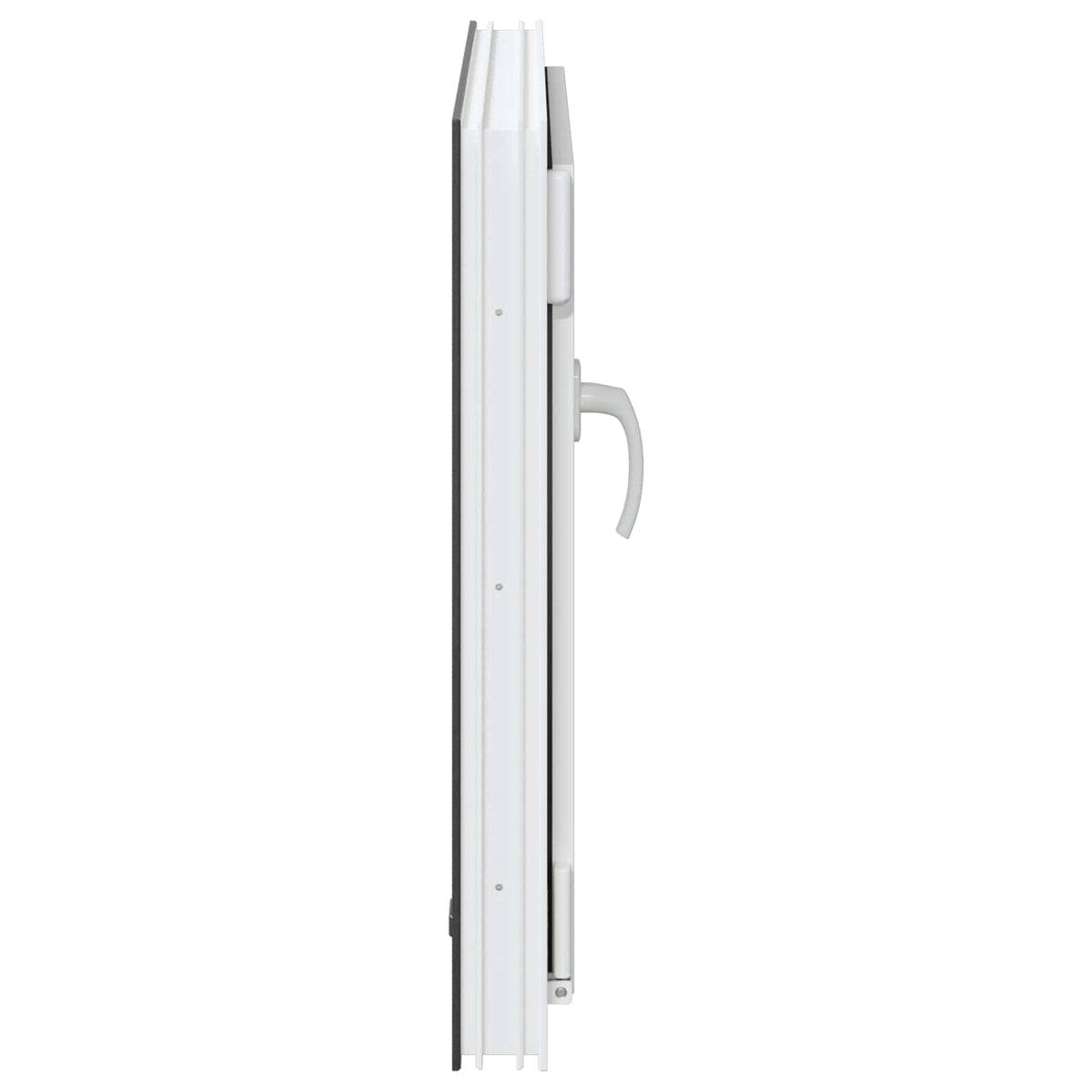 Prozor za podrum RISOR 50 x 50 cm PVC i staklo Antracit