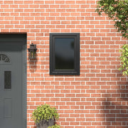 Prozor za podrum RISOR 60 x 80 cm PVC i staklo Antracit