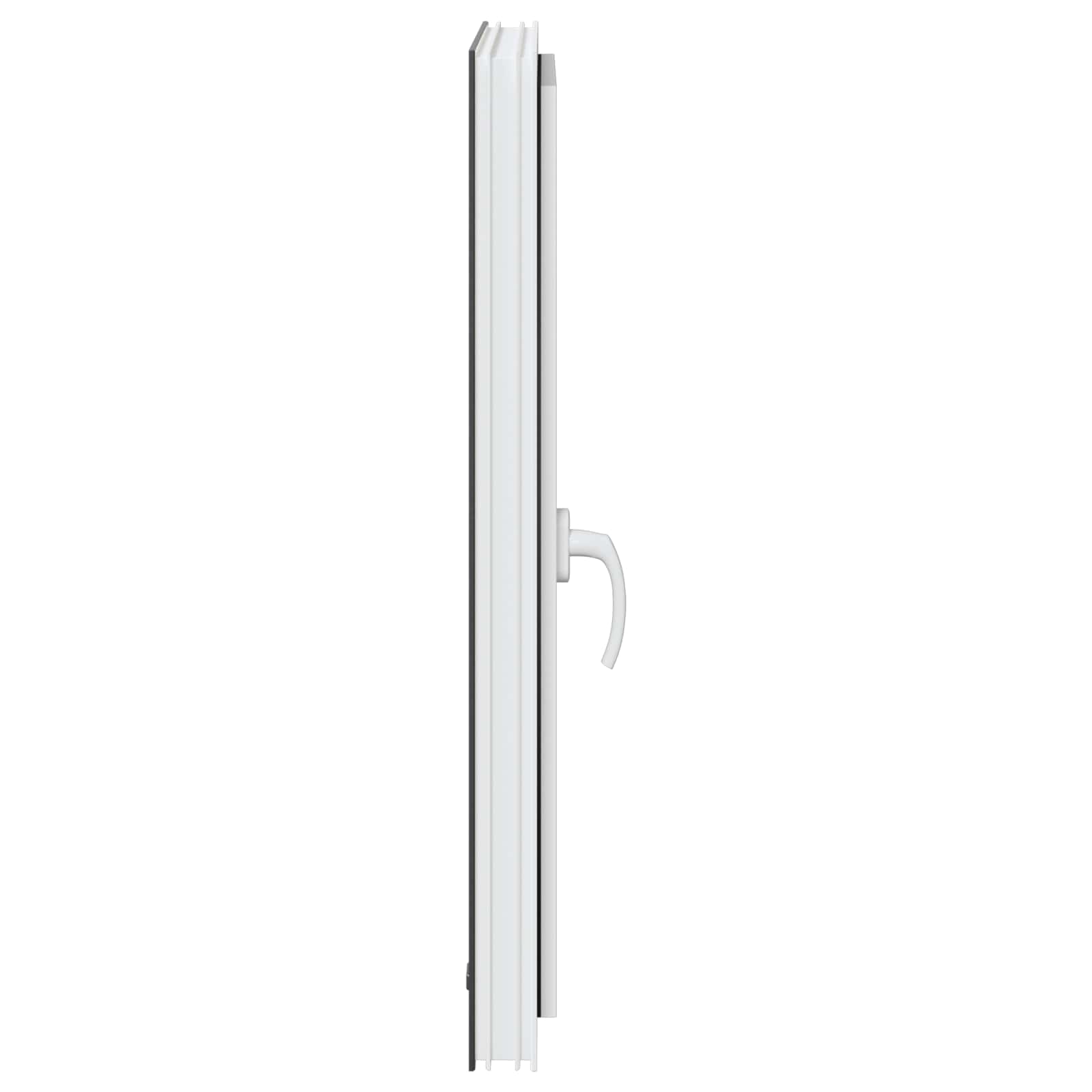 Prozor za podrum RISOR 60 x 80 cm PVC i staklo Antracit