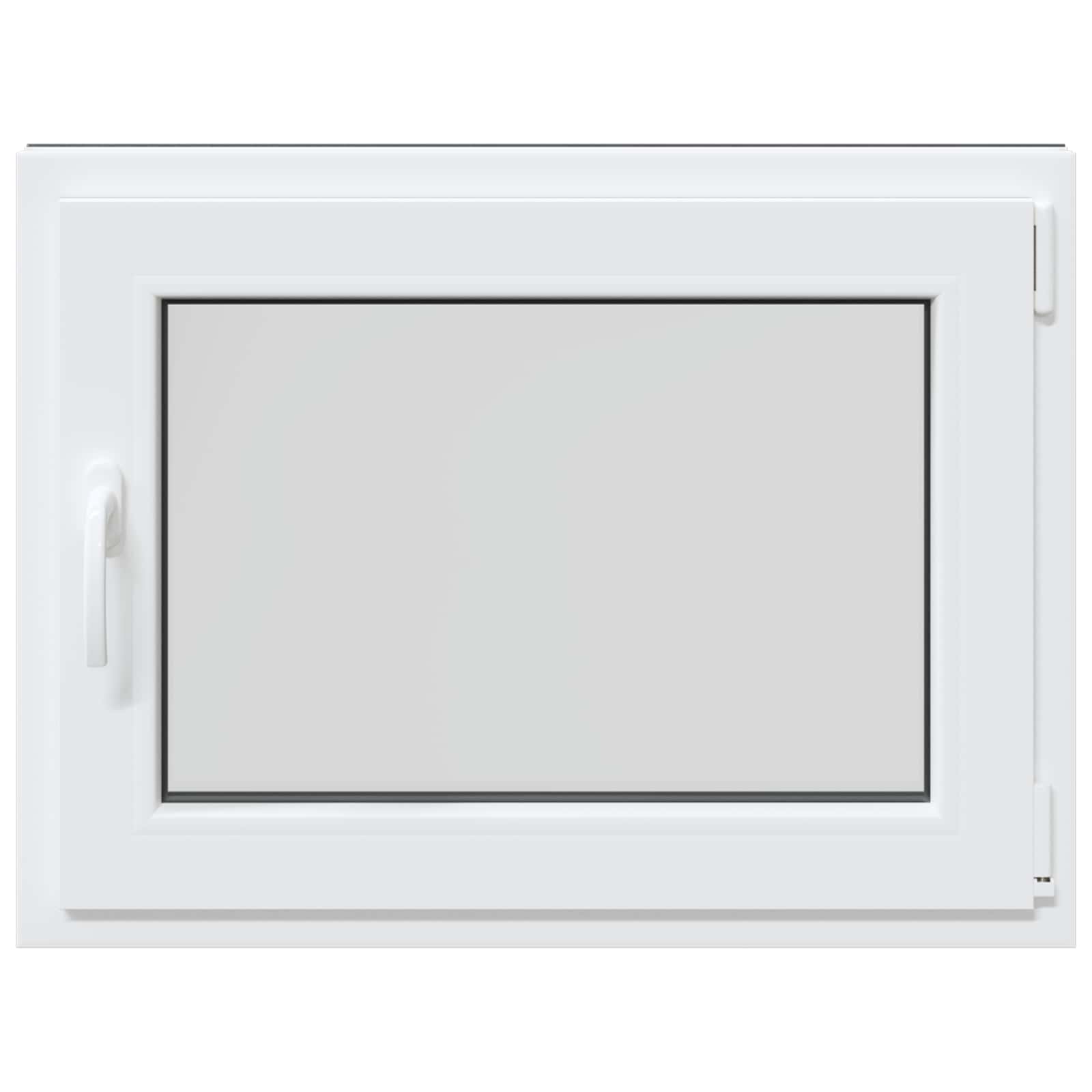 Prozor za podrum RISOR 80 x 50 cm PVC i staklo Antracit
