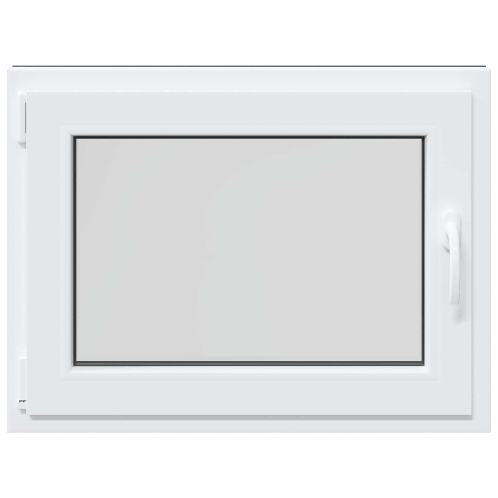 Prozor za podrum RISOR 80 x 60 cm PVC i staklo Antracit