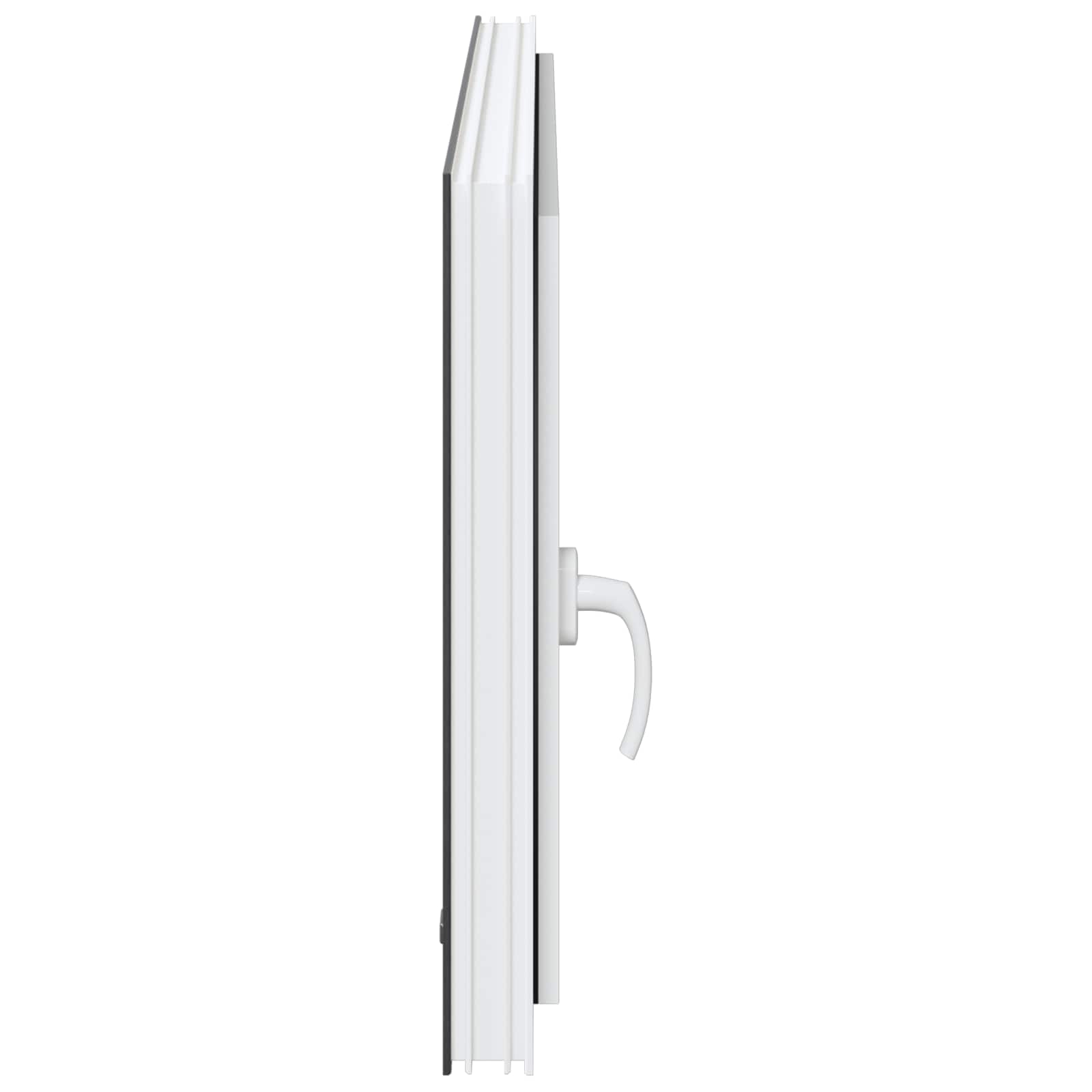 Prozor za podrum RISOR 110 x 50 cm PVC i staklo Antracit