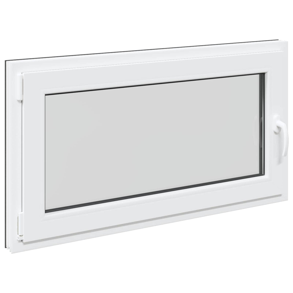 Prozor za podrum RISOR 110 x 60 cm PVC i staklo Antracit