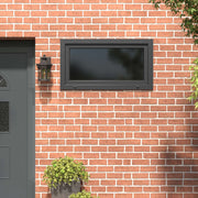 Prozor za podrum RISOR 110 x 70 cm PVC i staklo Antracit