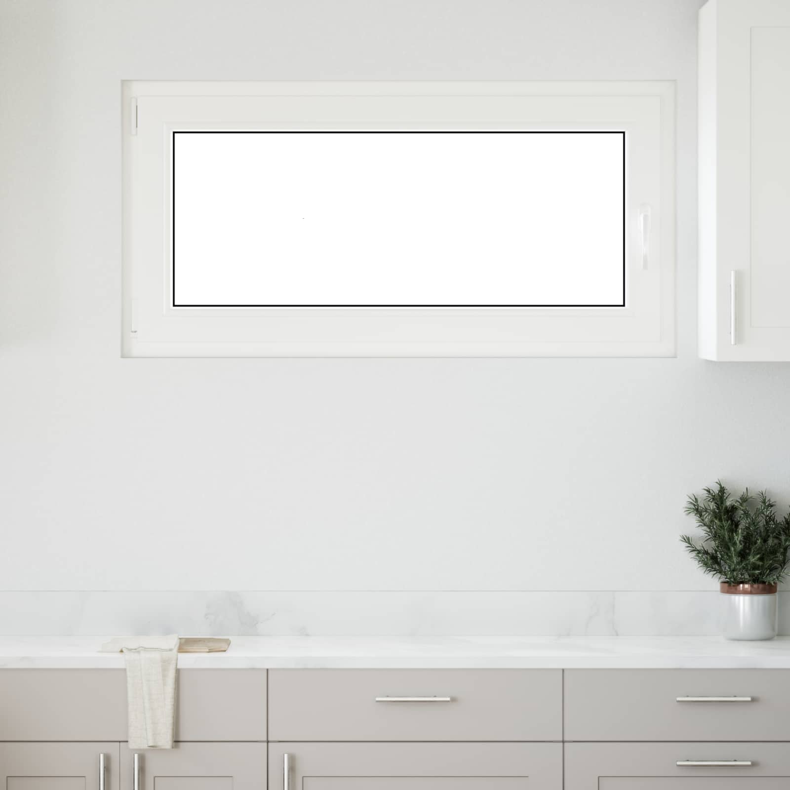 Prozor za podrum RISOR 120 x 60 cm PVC i staklo Antracit