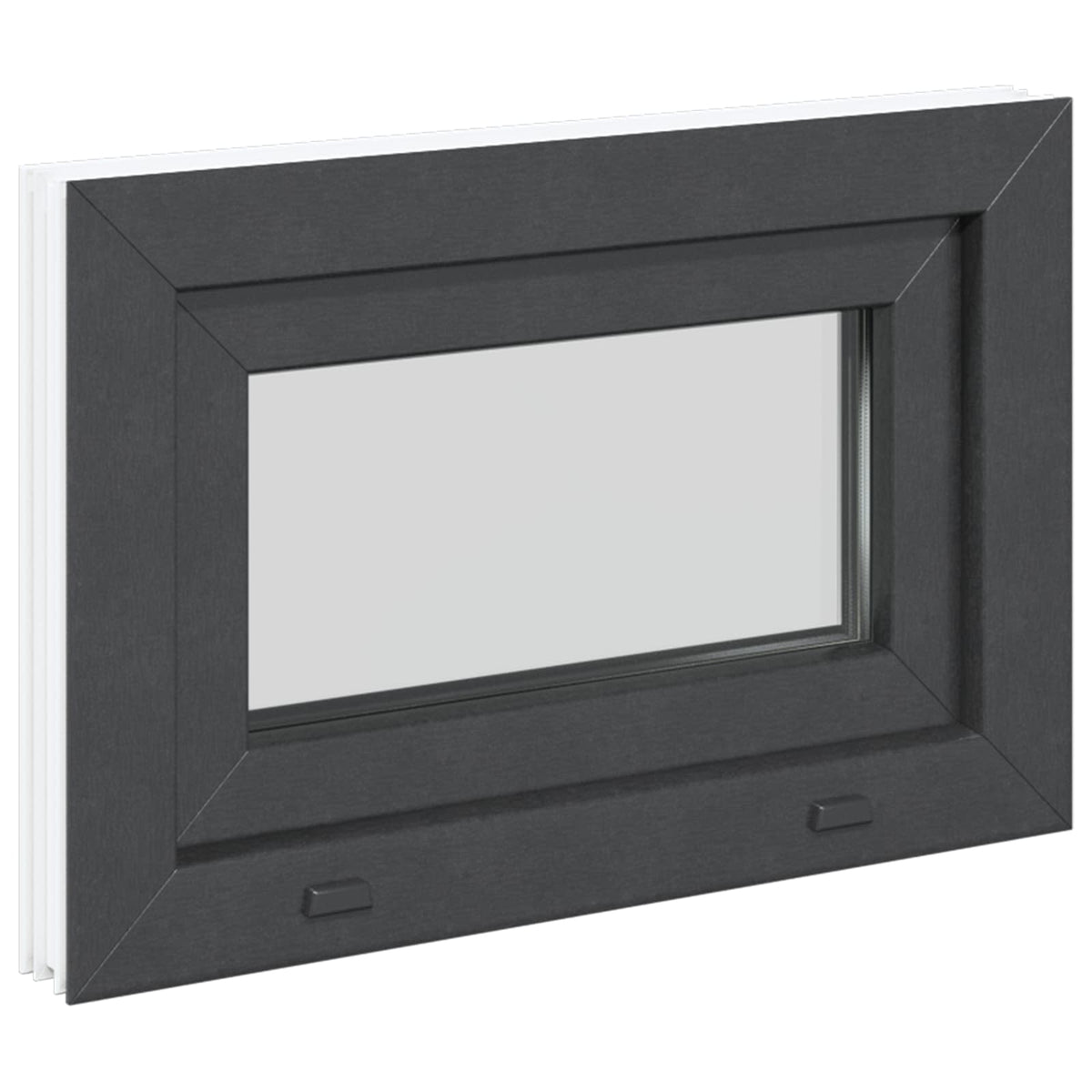 Prozor za podrum RISOR 60 x 40 cm PVC i staklo Antracit