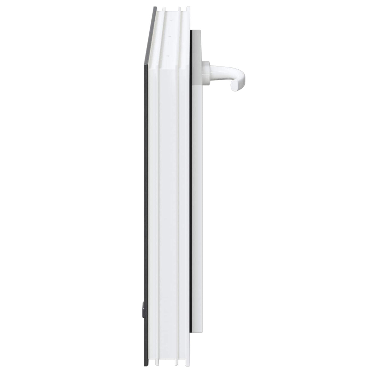Prozor za podrum RISOR 60 x 40 cm PVC i staklo Antracit