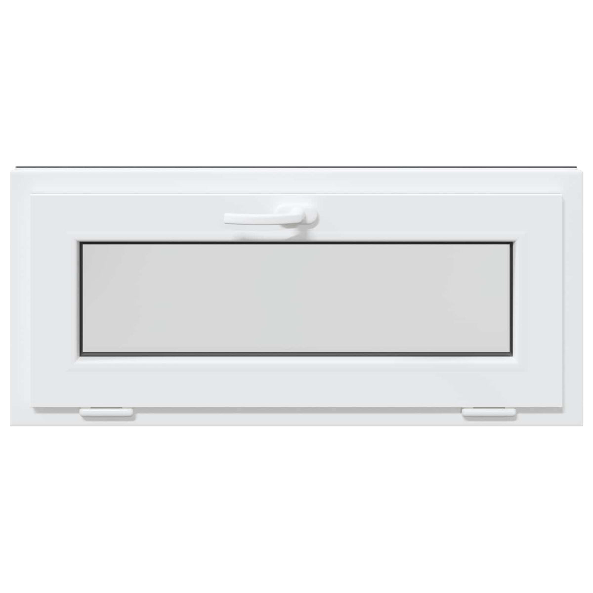 Prozor za podrum RISOR 90 x 40 cm PVC i staklo Antracit