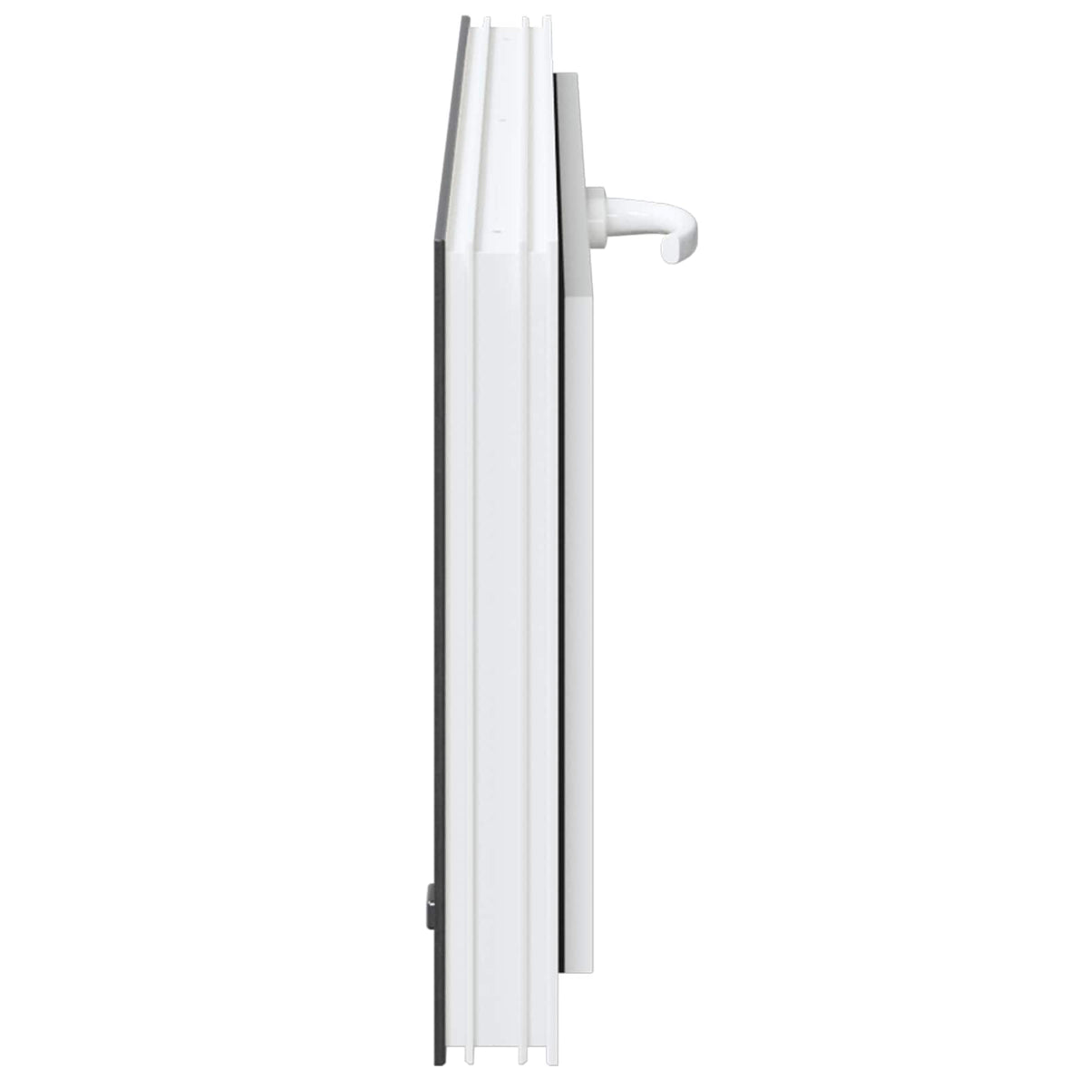 Prozor za podrum RISOR 90 x 40 cm PVC i staklo Antracit