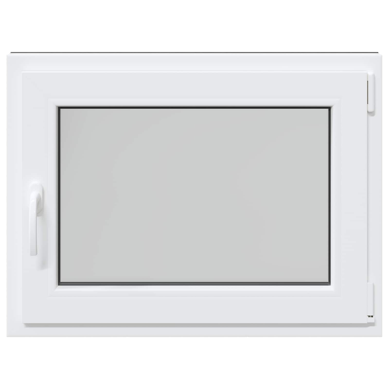 Prozor za podrum RISOR 80 x 60 cm PVC i staklo Antracit