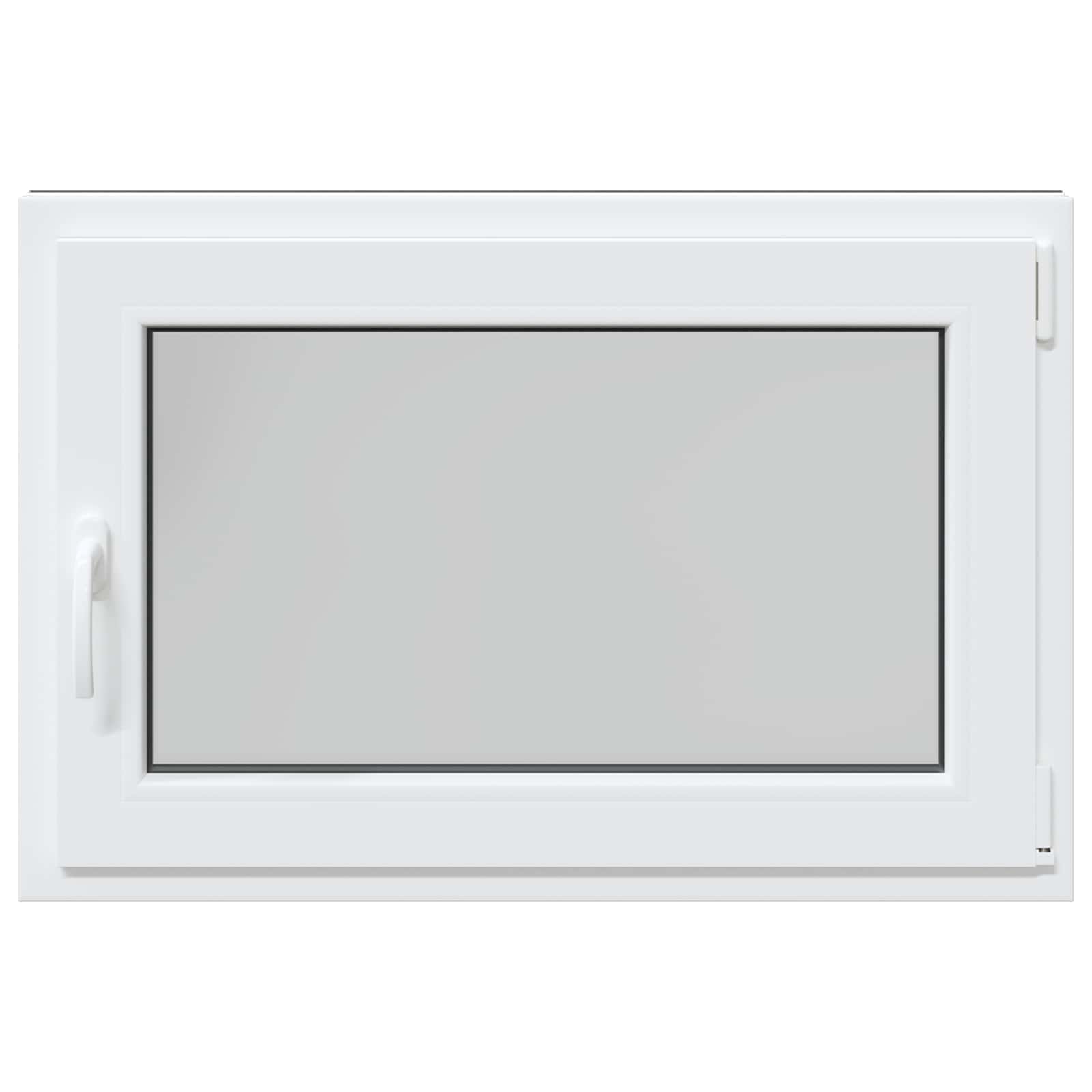 Prozor za podrum RISOR 80 x 70 cm PVC i staklo Antracit
