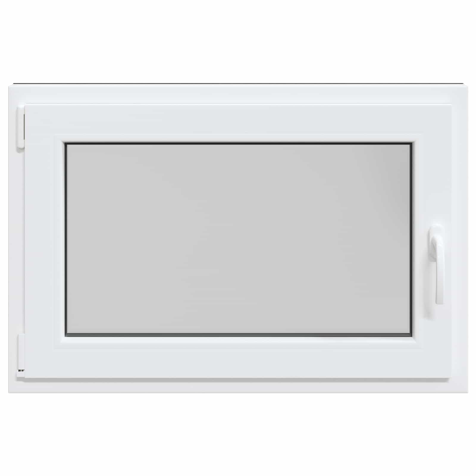 Prozor za podrum RISOR 90 x 70 cm PVC i staklo Antracit