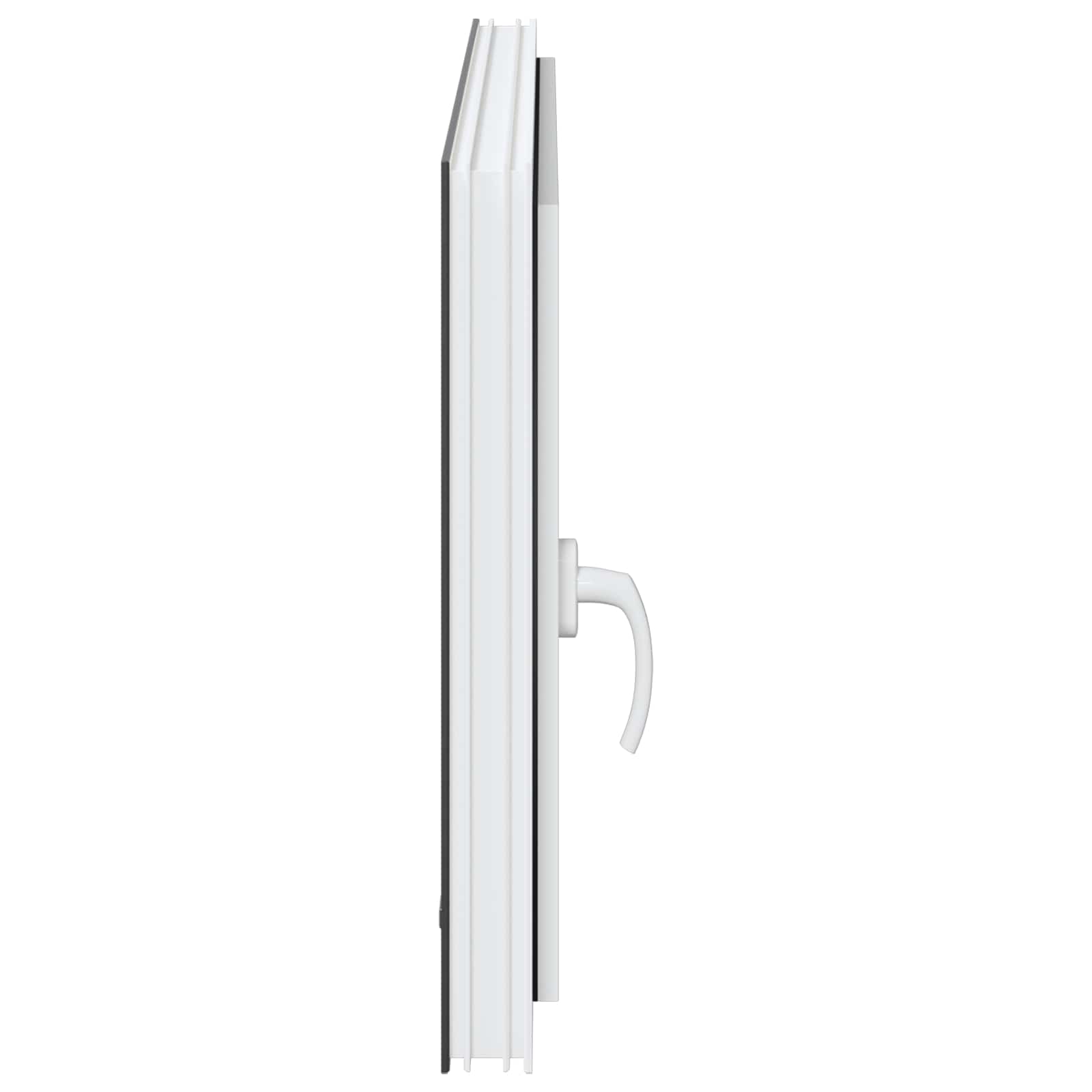 Prozor za podrum RISOR 100 x 60 cm PVC i staklo Antracit