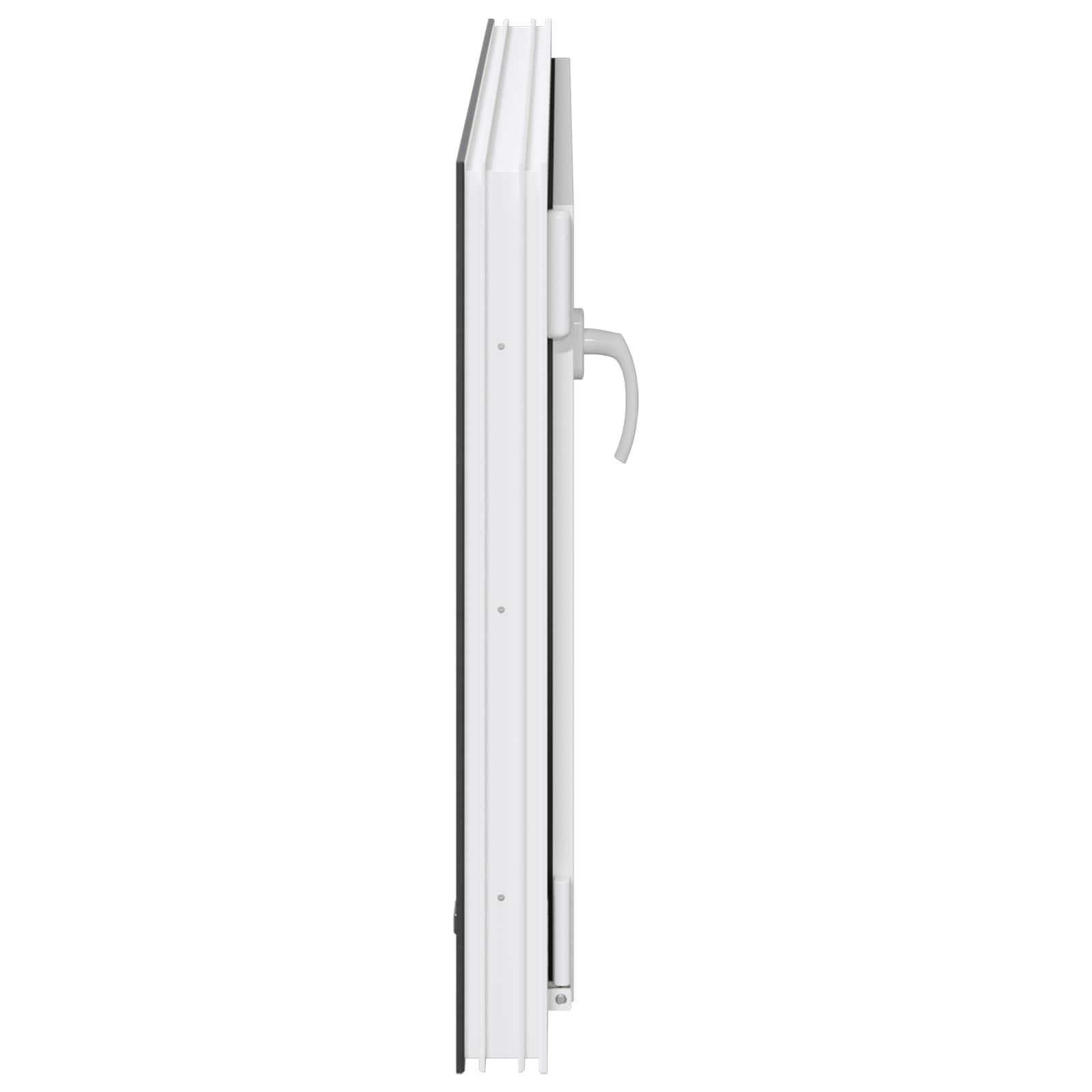 Prozor za podrum RISOR 100 x 60 cm PVC i staklo Antracit