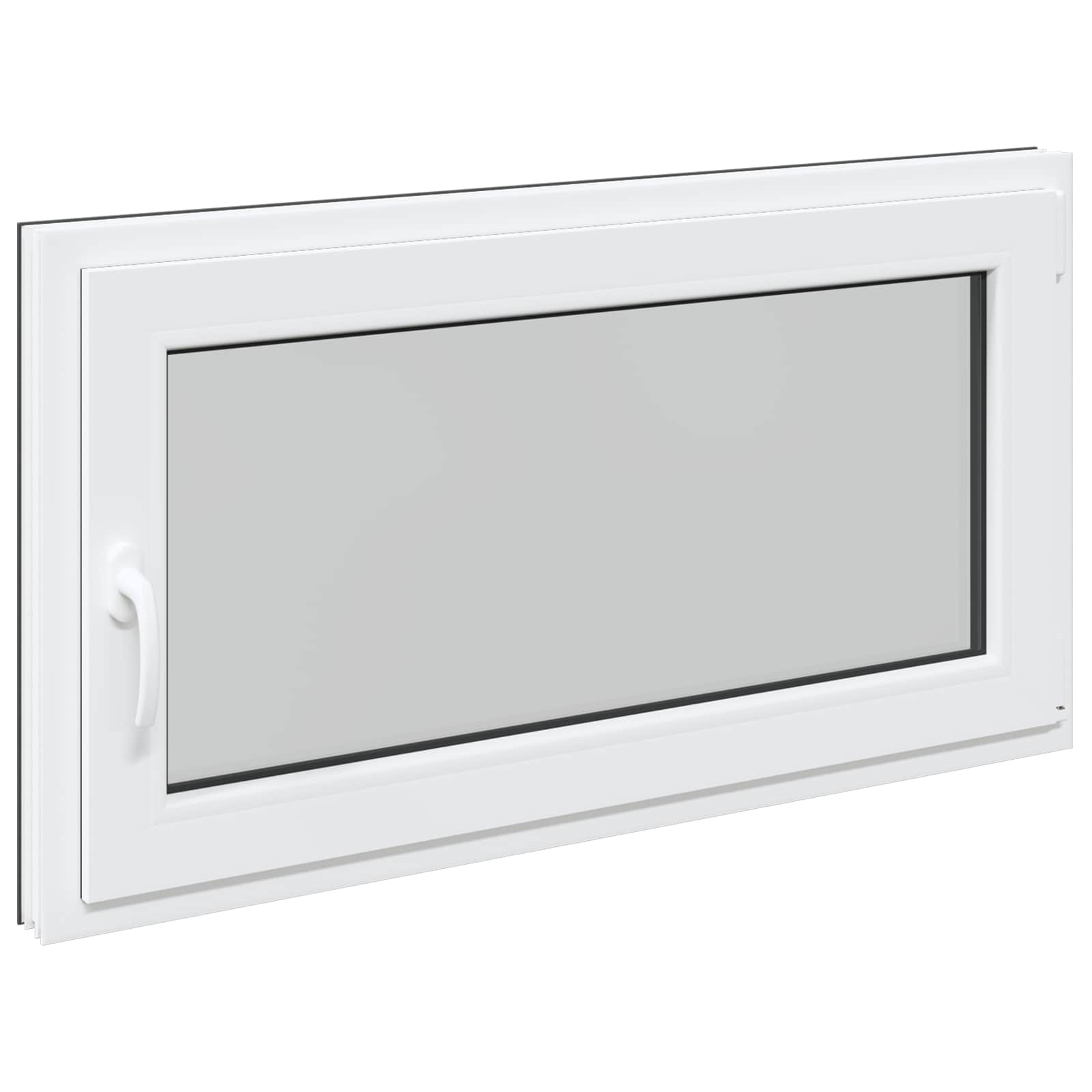 Prozor za podrum RISOR 110 x 60 cm PVC i staklo Antracit