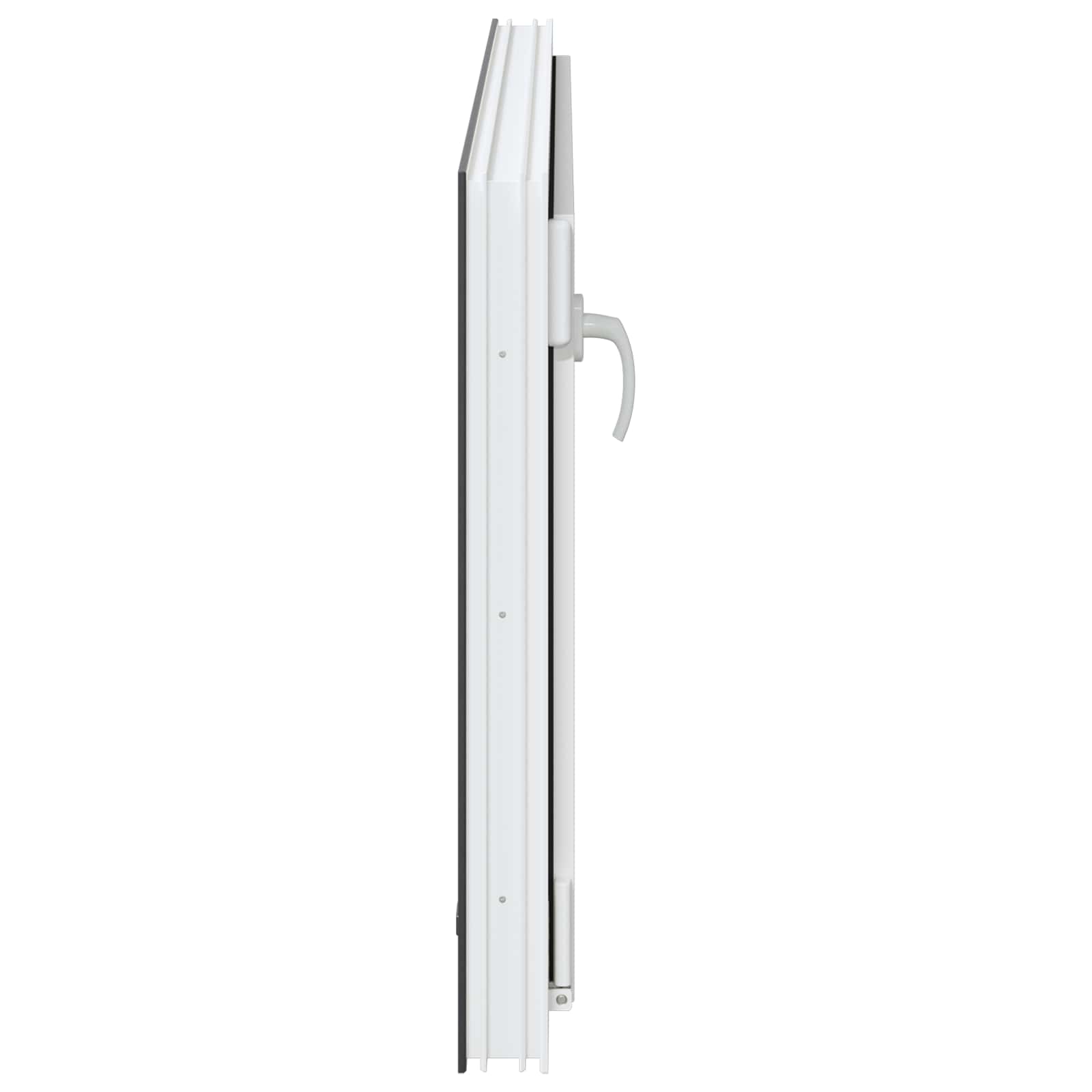 Prozor za podrum RISOR 110 x 60 cm PVC i staklo Antracit