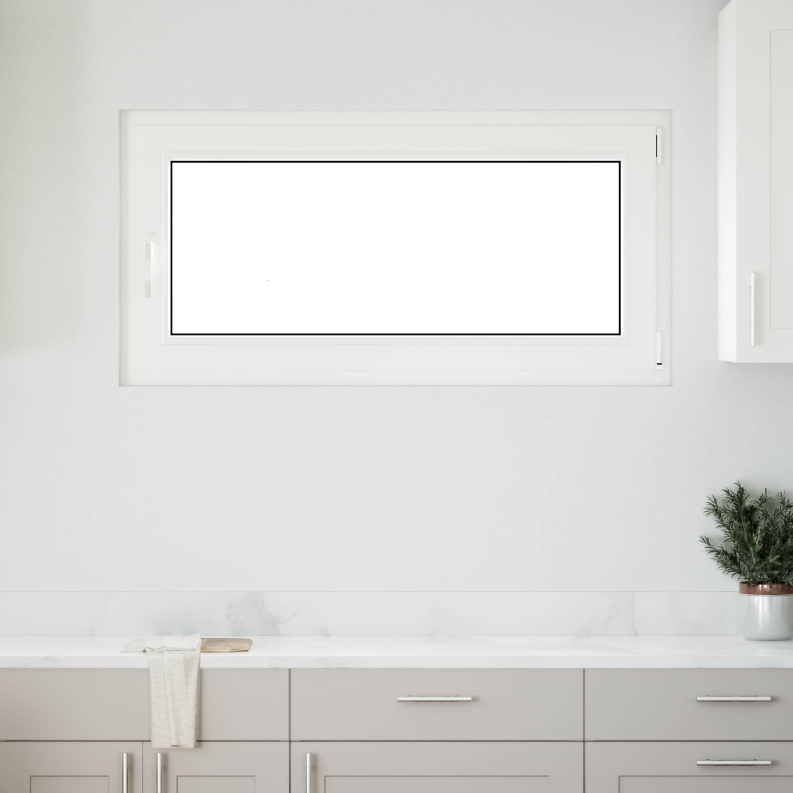 Prozor za podrum RISOR 120 x 60 cm PVC i staklo Antracit